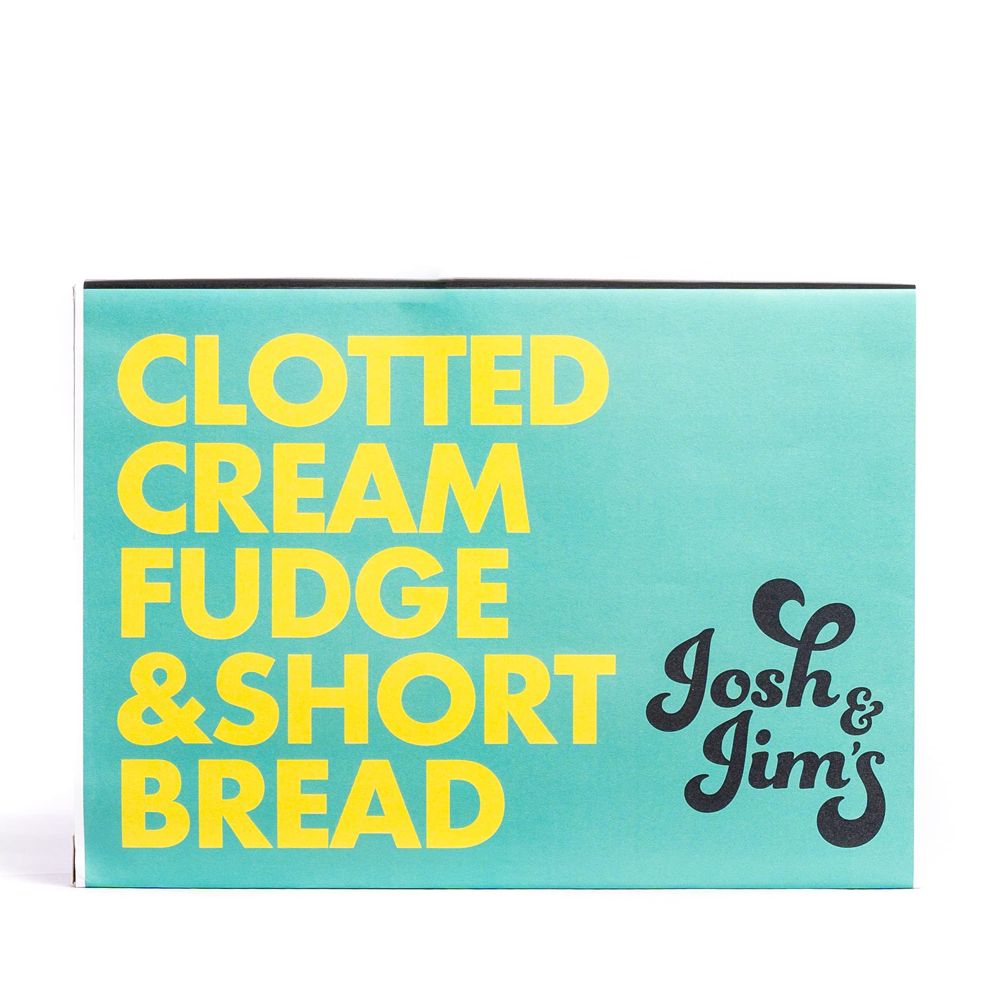 Josh & Jim's Shortbread & Clotted Cream Fudge Gift Box - 280g | Traditional British Recipe 1