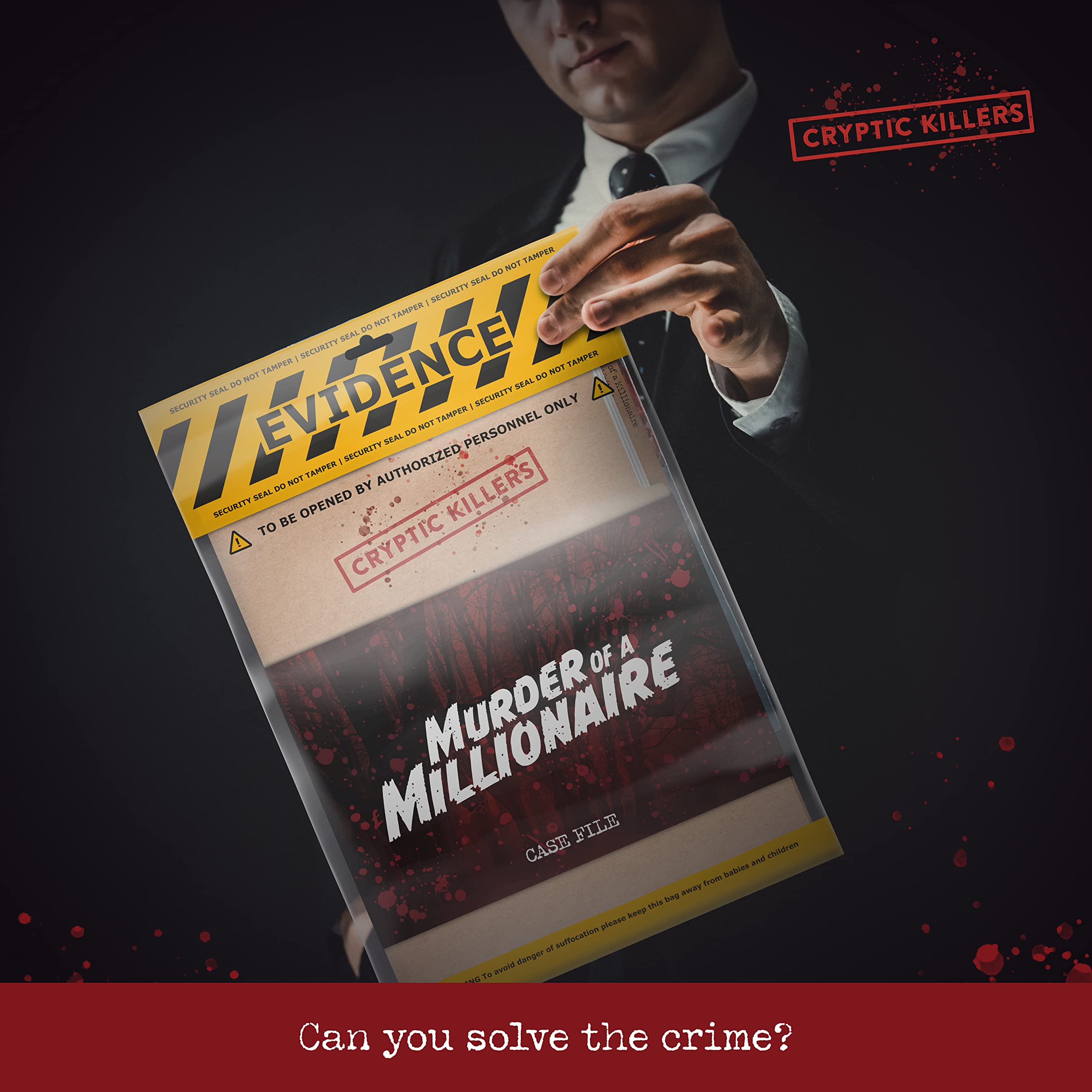 Cryptic Killers Murder of a Millionaire Cold Case File Investigation Board Game | 2 Hours Play | Difficulty 3.5/5 7