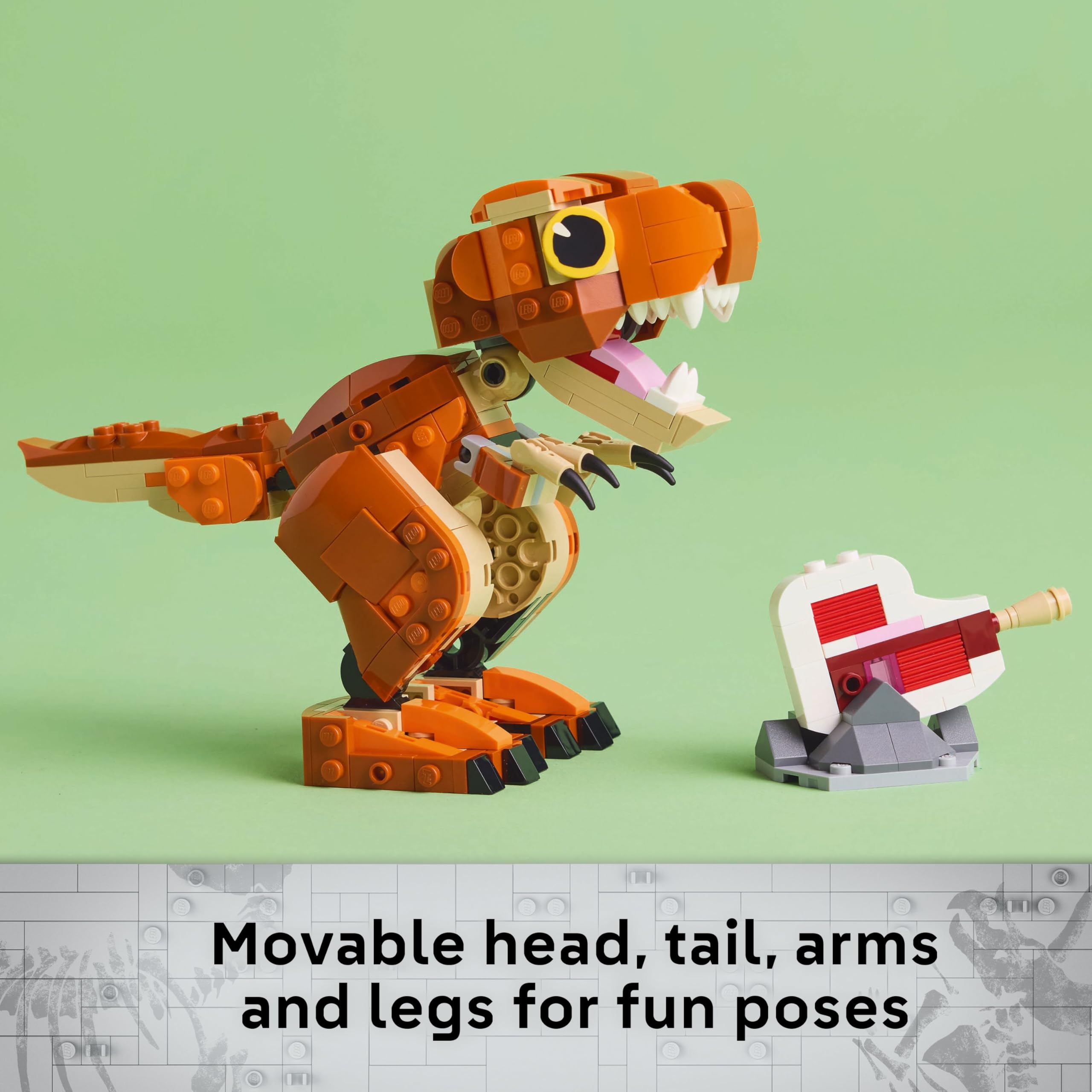 LEGO Jurassic World Little Eatie: T. rex Figure 76967 | Ages 7+ | Multicolor Plastic 5