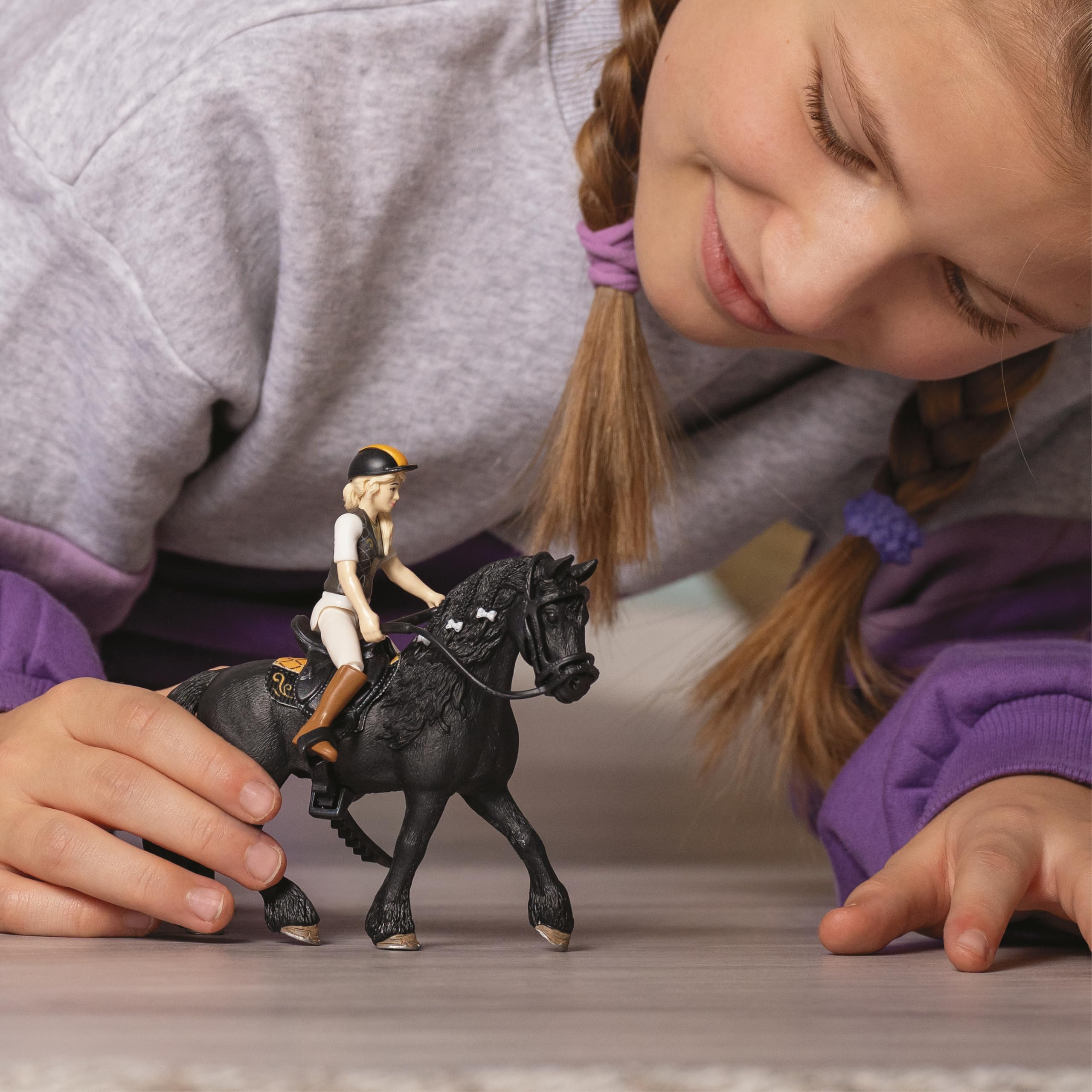 Schleich Horse Club Tori & Princess Playset - 8 Pieces | Ages 3+ 3