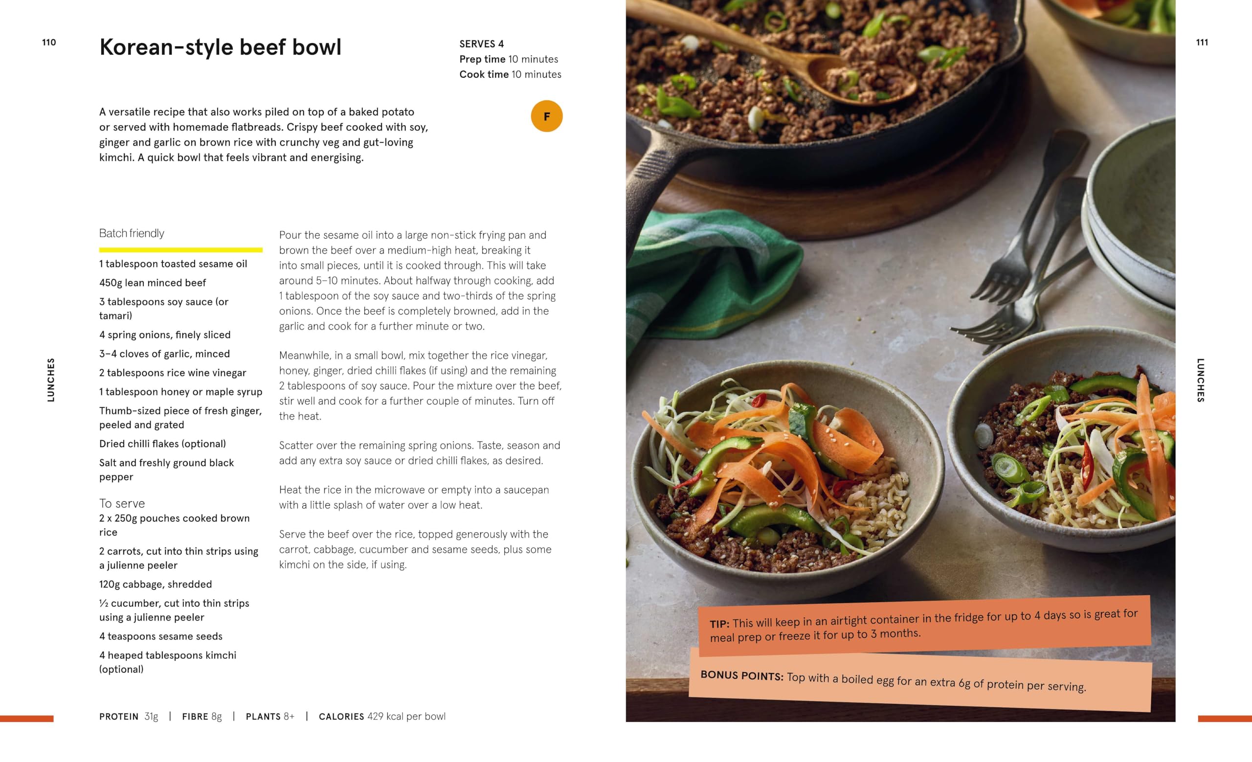 The 30g Plan Cookbook by Emma Bardwell - Easy, Delicious Weight Control Recipes 6