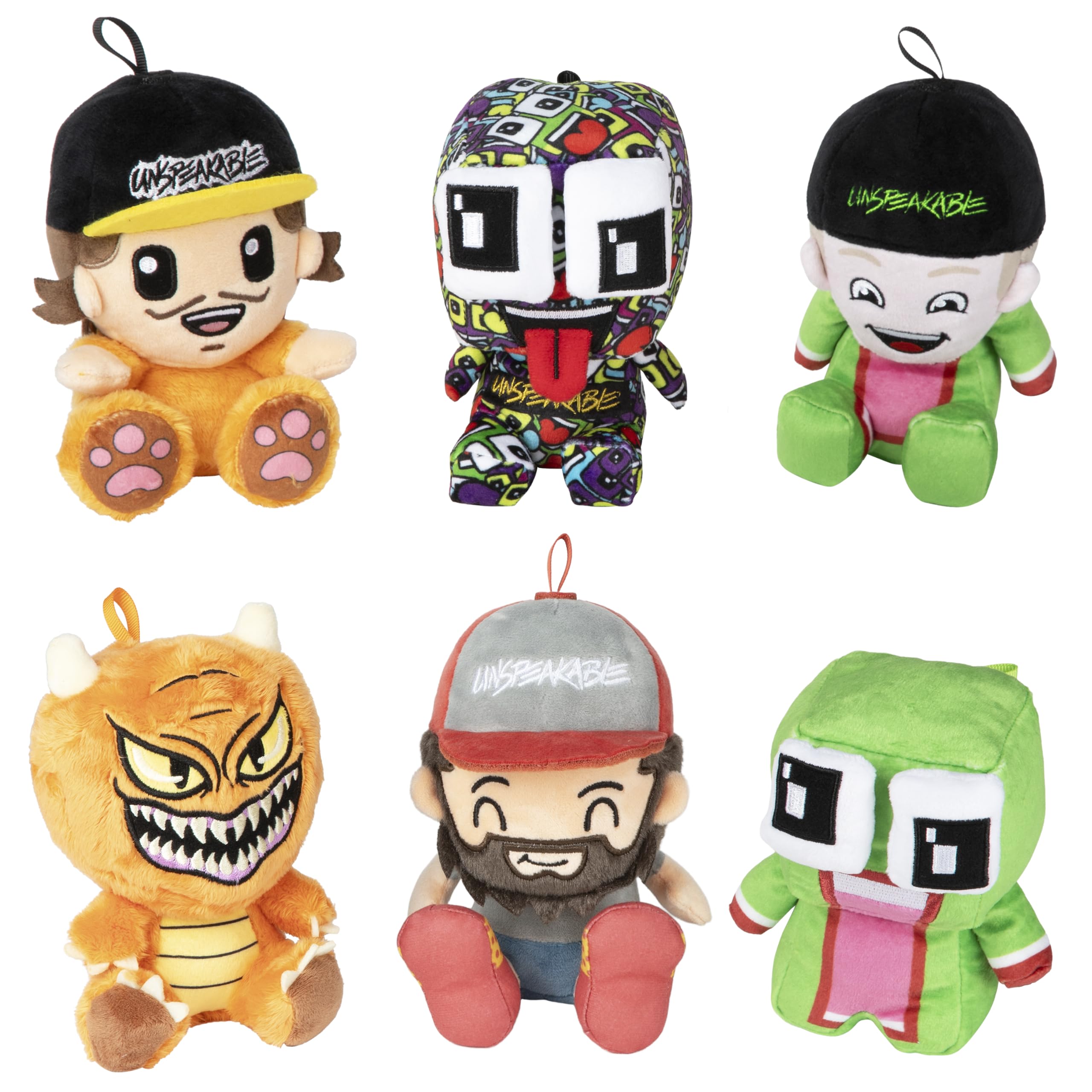 Unspeakable Series 2 Mini Plush Mystery Pack - Collectible Stuffed Toy | Ages 3+ 6