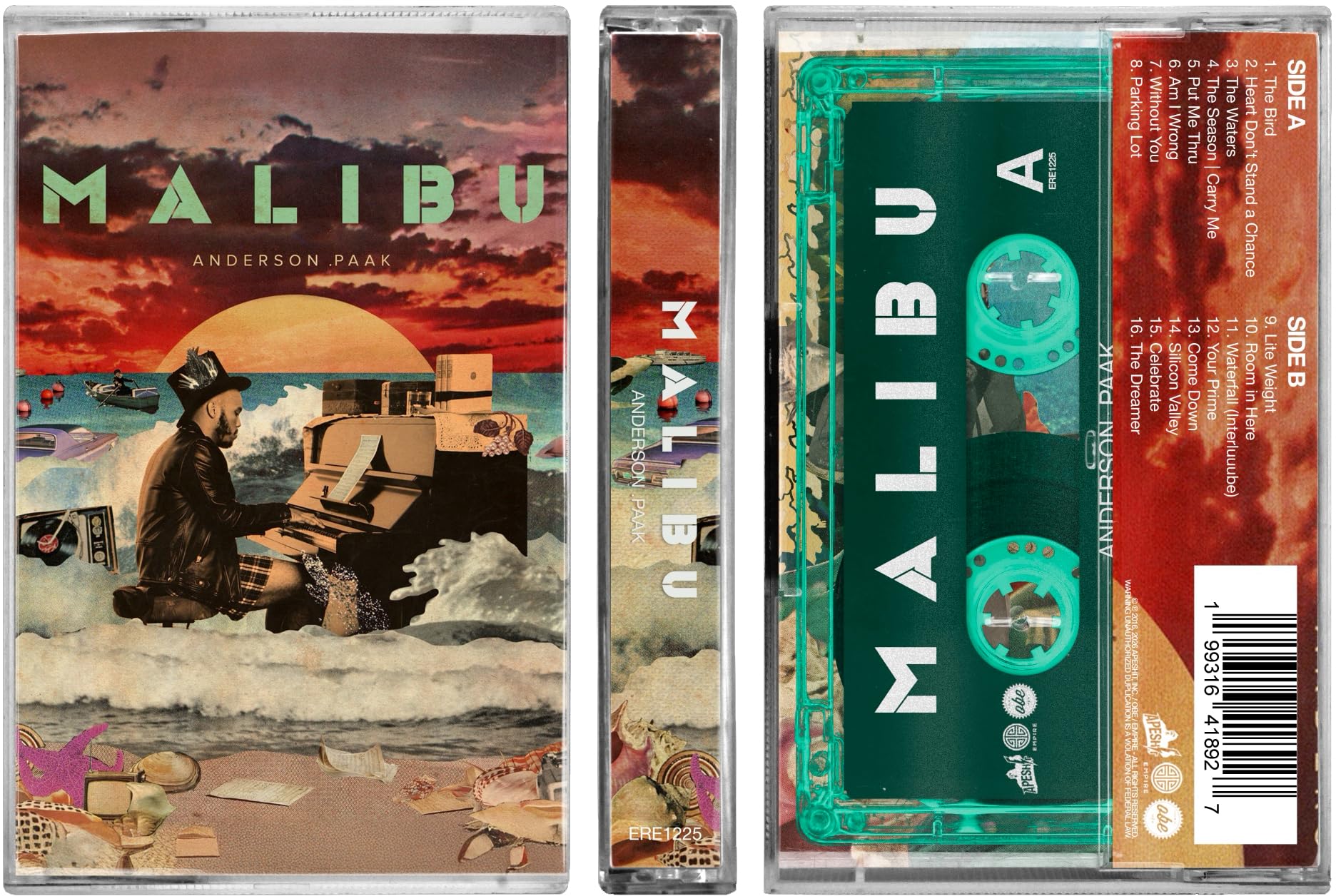 Anderson .Paak - Malibu (10 Year Anniversary) [CASSETTE]