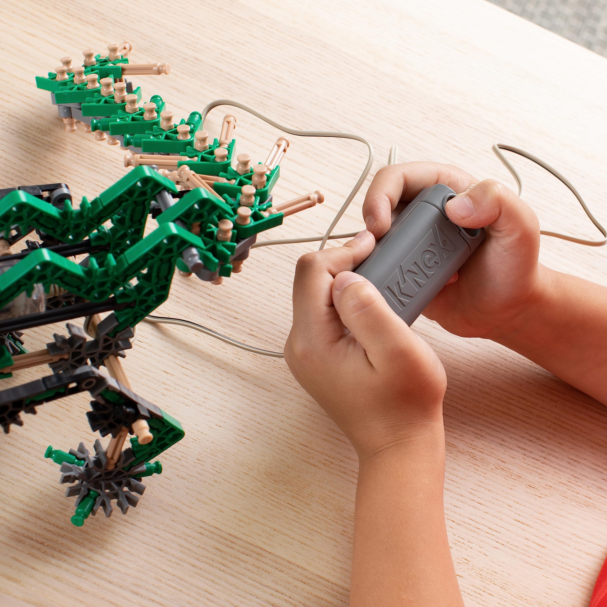 K'NEX K'Nexosaurus Rex Building Set - Motorized Dinosaur Model | 255 Pieces | Ages 7+ 4