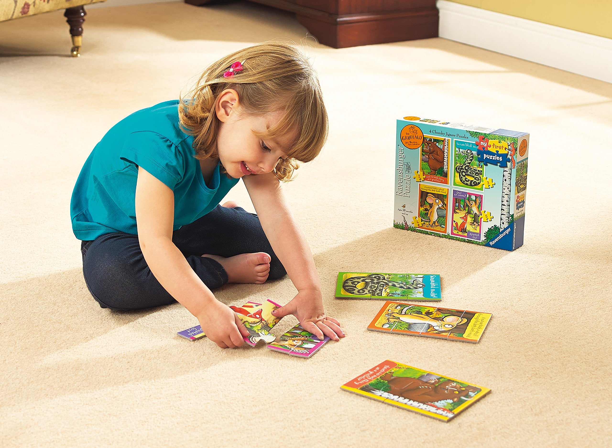 Ravensburger The Gruffalo My First Jigsaw Puzzles (2, 3, 4 & 5 Piece) for Toddlers 18 Months+ 6