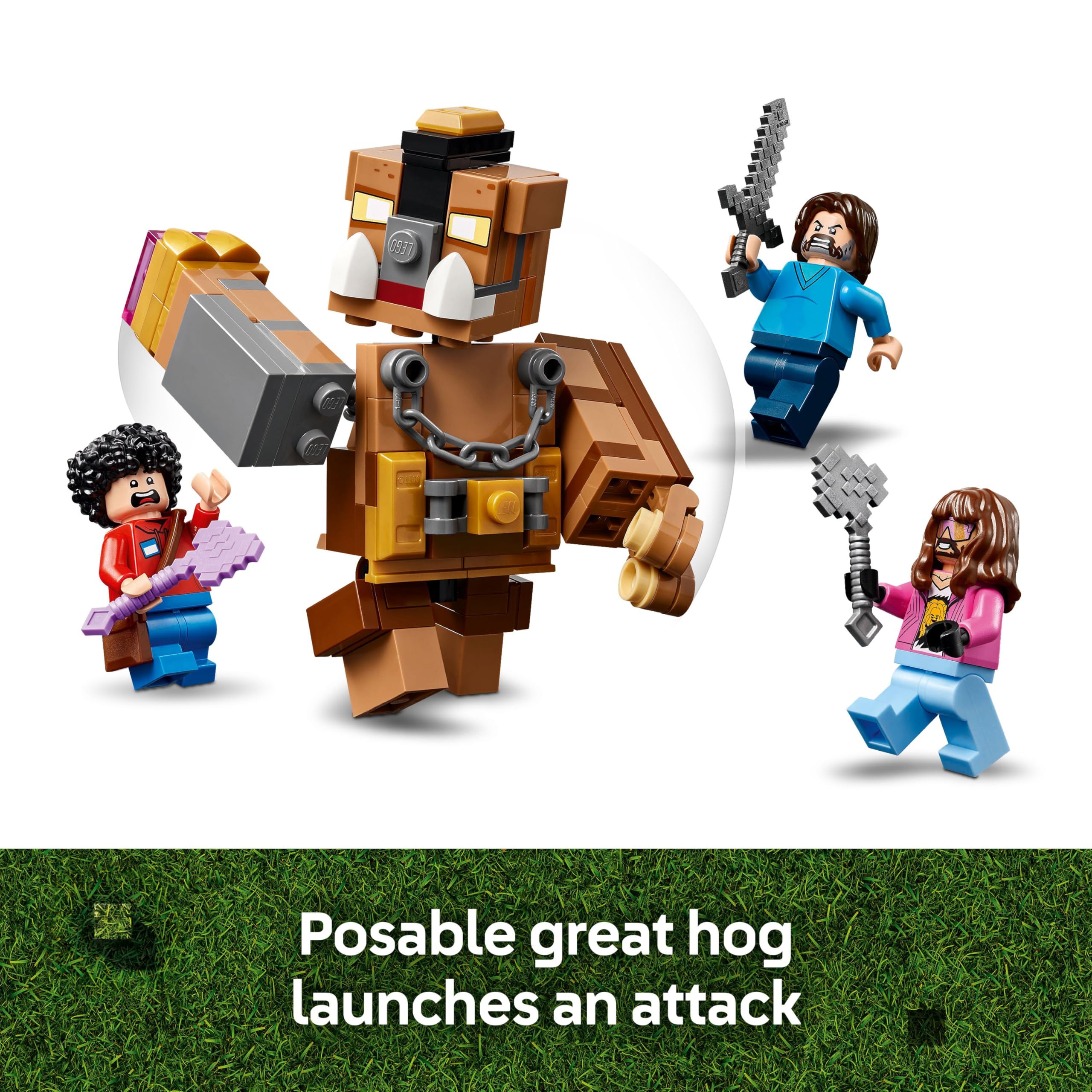 LEGO Minecraft Woodland Mansion Fighting Ring Building Set 21272 | Ages 10+ 4