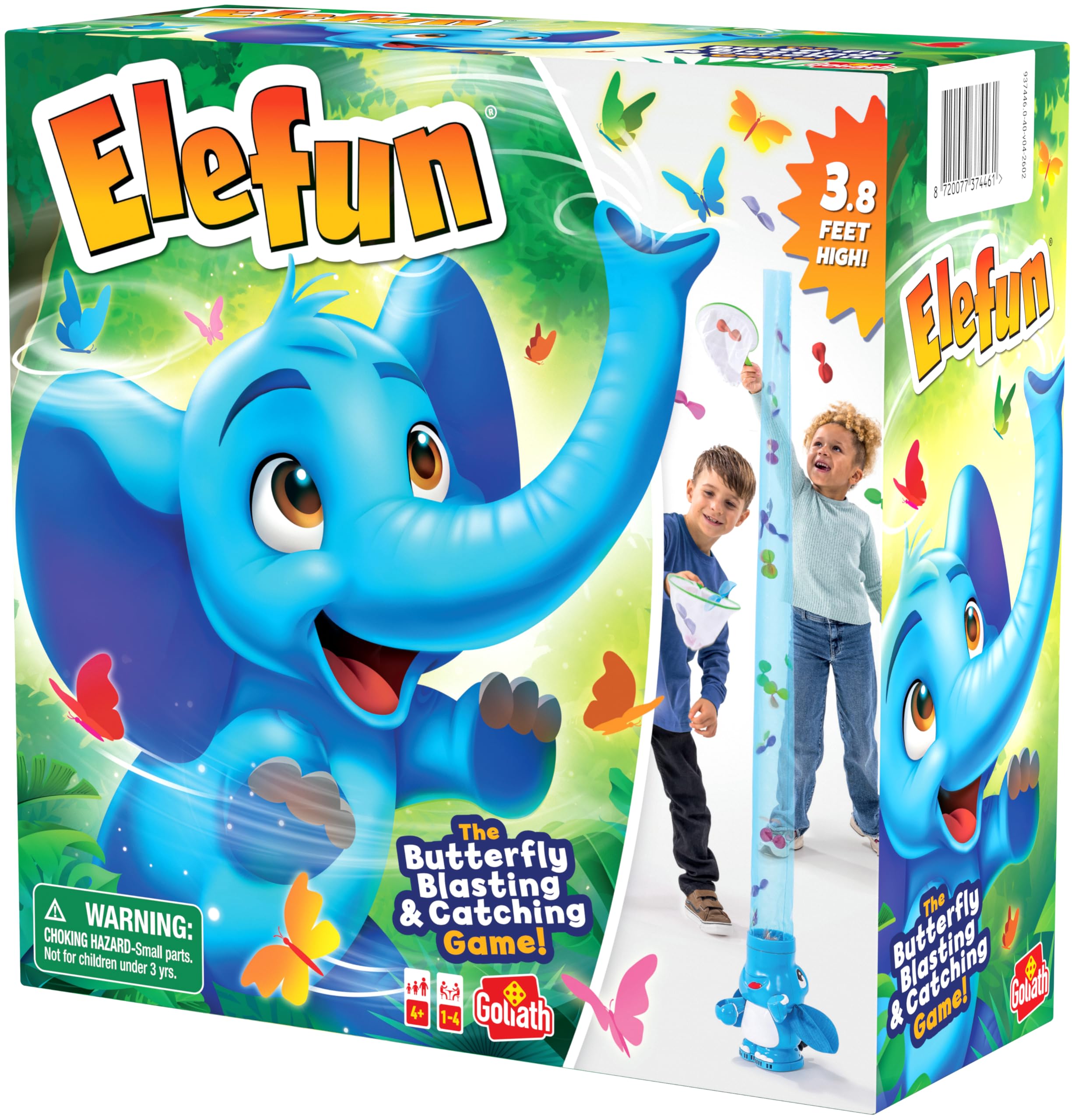 Goliath Elefun Butterfly Blasting and Catching Kids Game - Ages 4+ | 4 Players | Multicolor 8