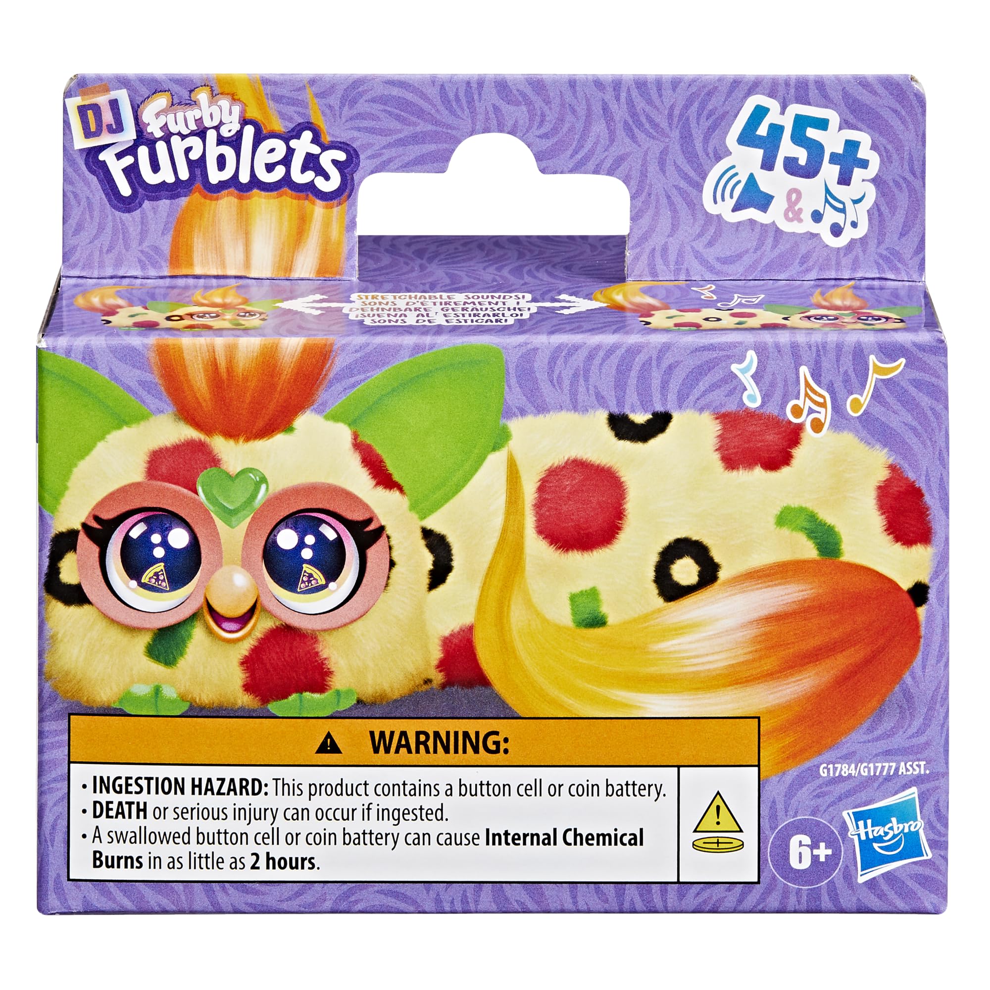 Furby Pepp-Oh-Roni DJ Furblet Interactive Plush Toy, Red 7