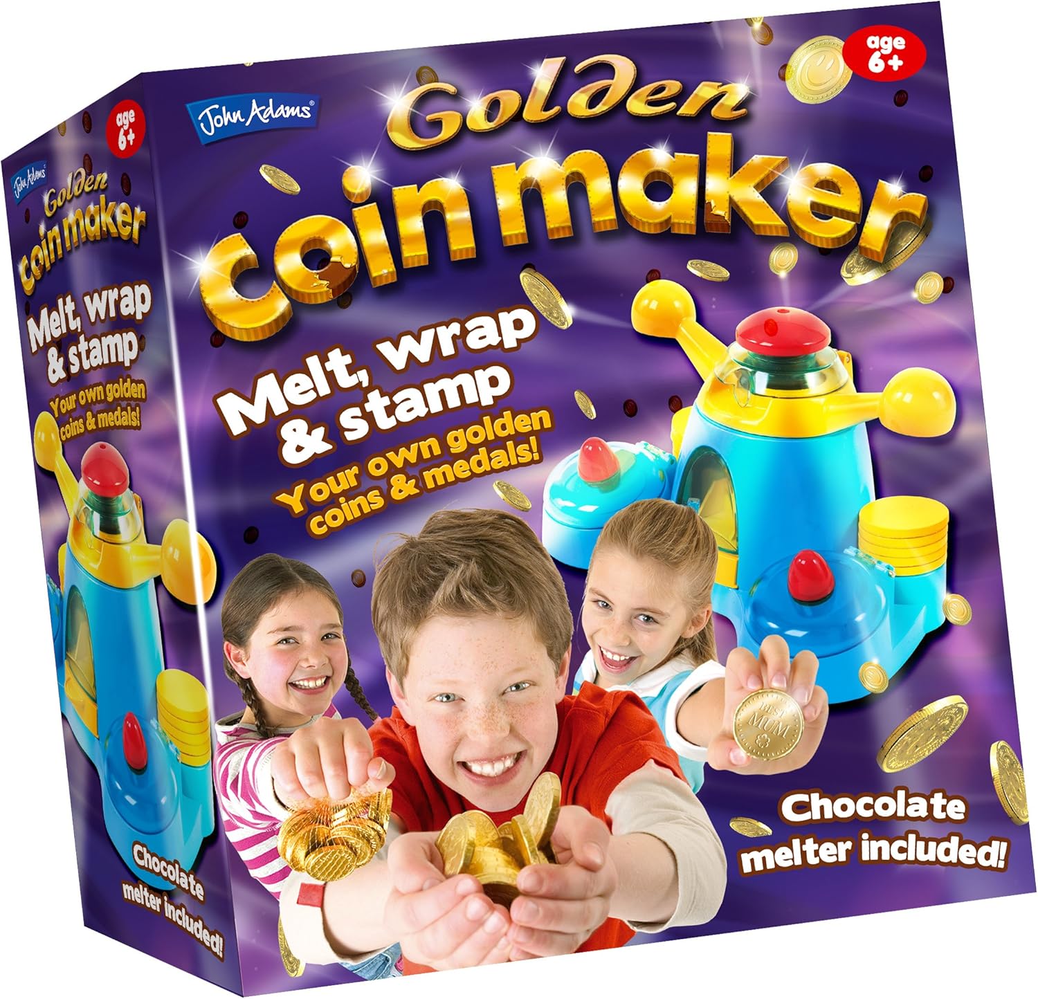Golden Coin Maker by John Adams - Chocolate Craft Kit for Kids 6+ 1