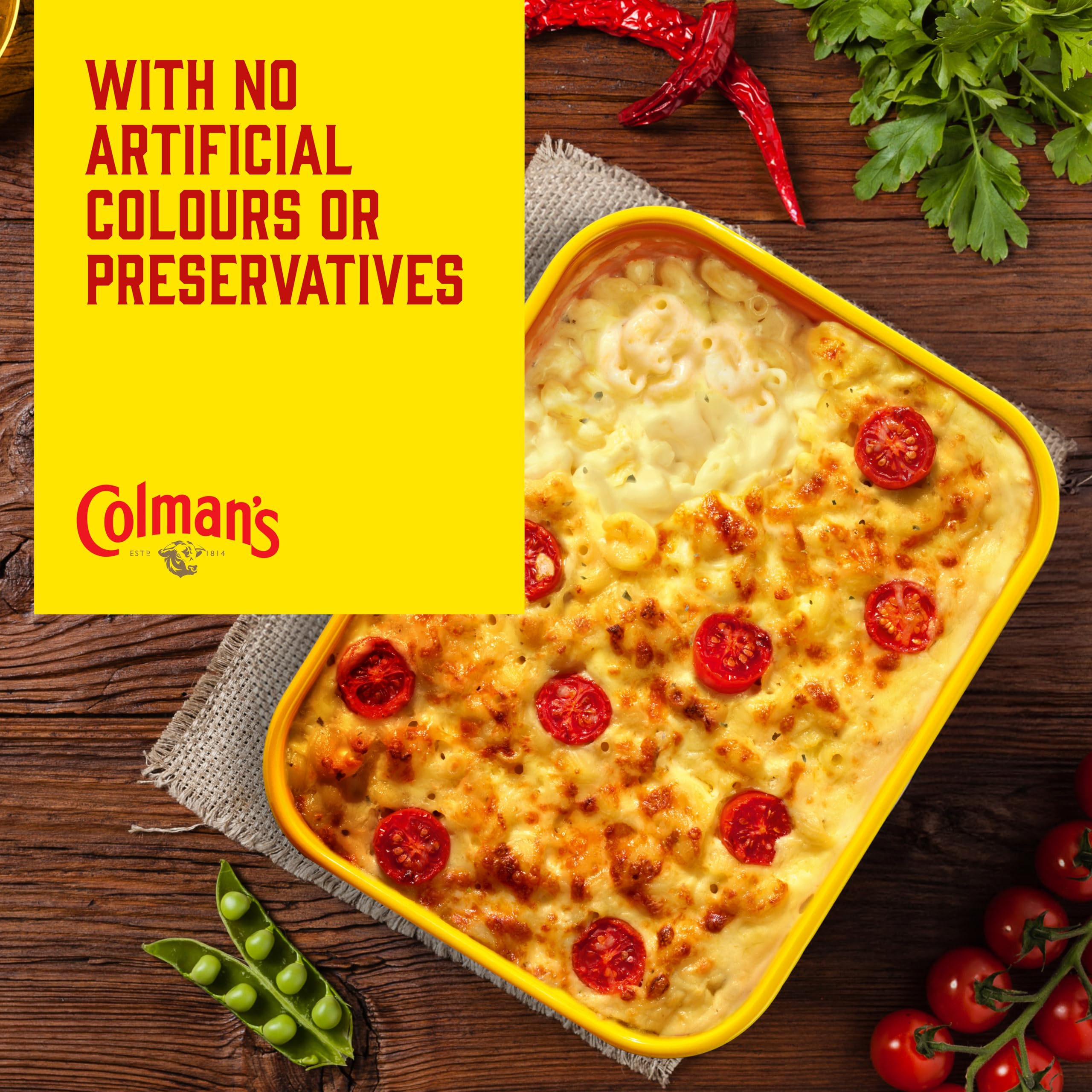 Colman's One Pot Mac and Cheese Meal Maker Mix - 4 Servings | 40g 4