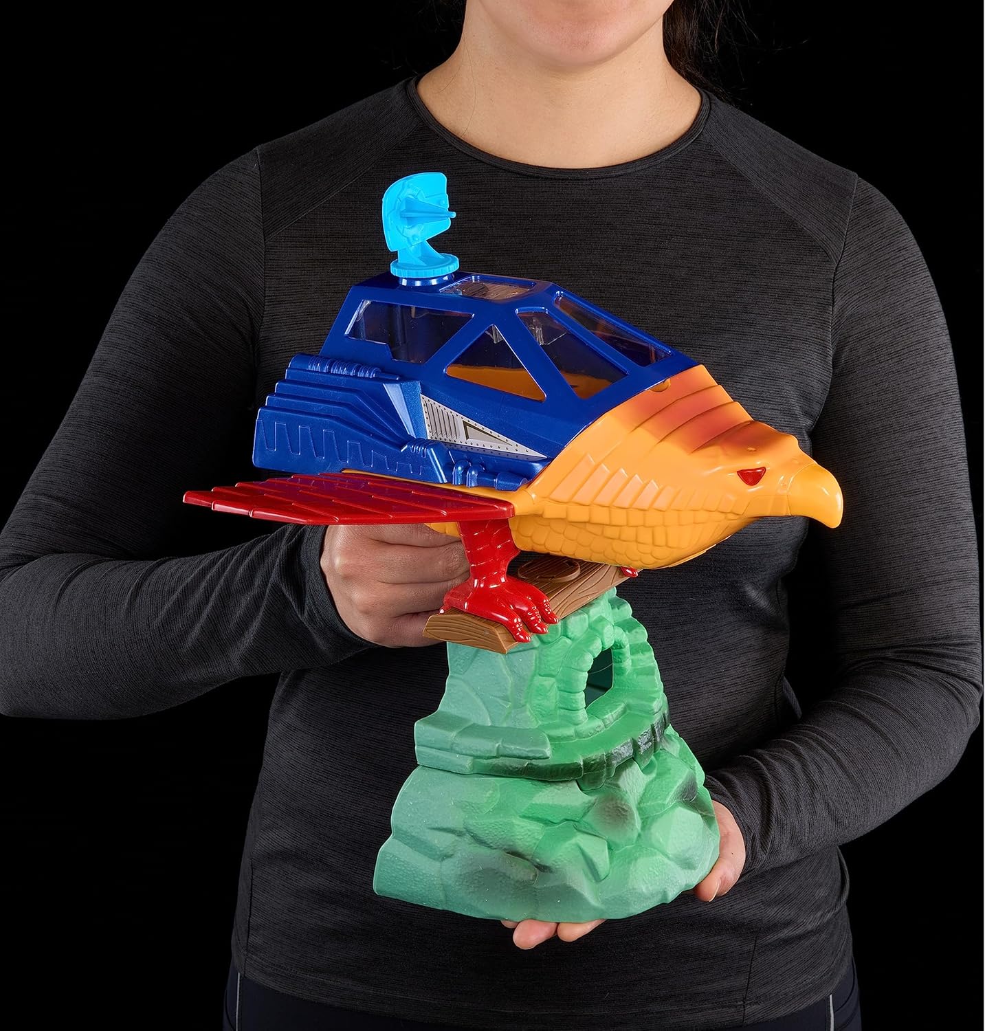 Masters of the Universe Origins Talon Fighter und Point Dread – 5,5 Zoll großes Fahrzeug- und Außenposten-Spielset für Kinder ab 6 Jahren 3