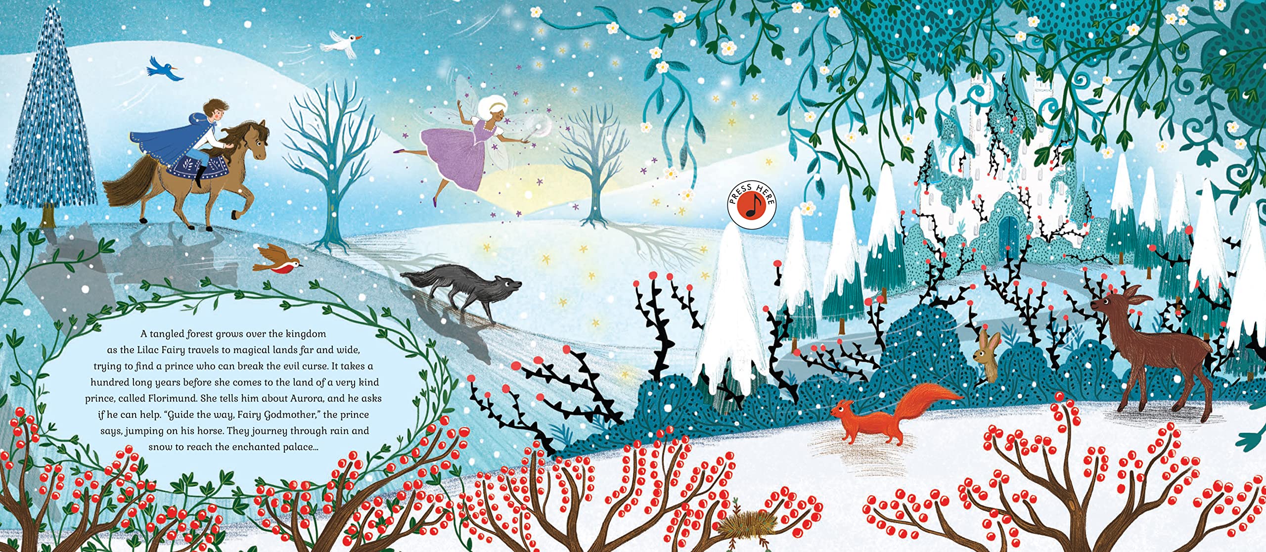 Frances Lincoln The Story Orchestra: The Sleeping Beauty - Press Note to Hear Tchaikovsky's Music | Picture Book | Illustrated 7