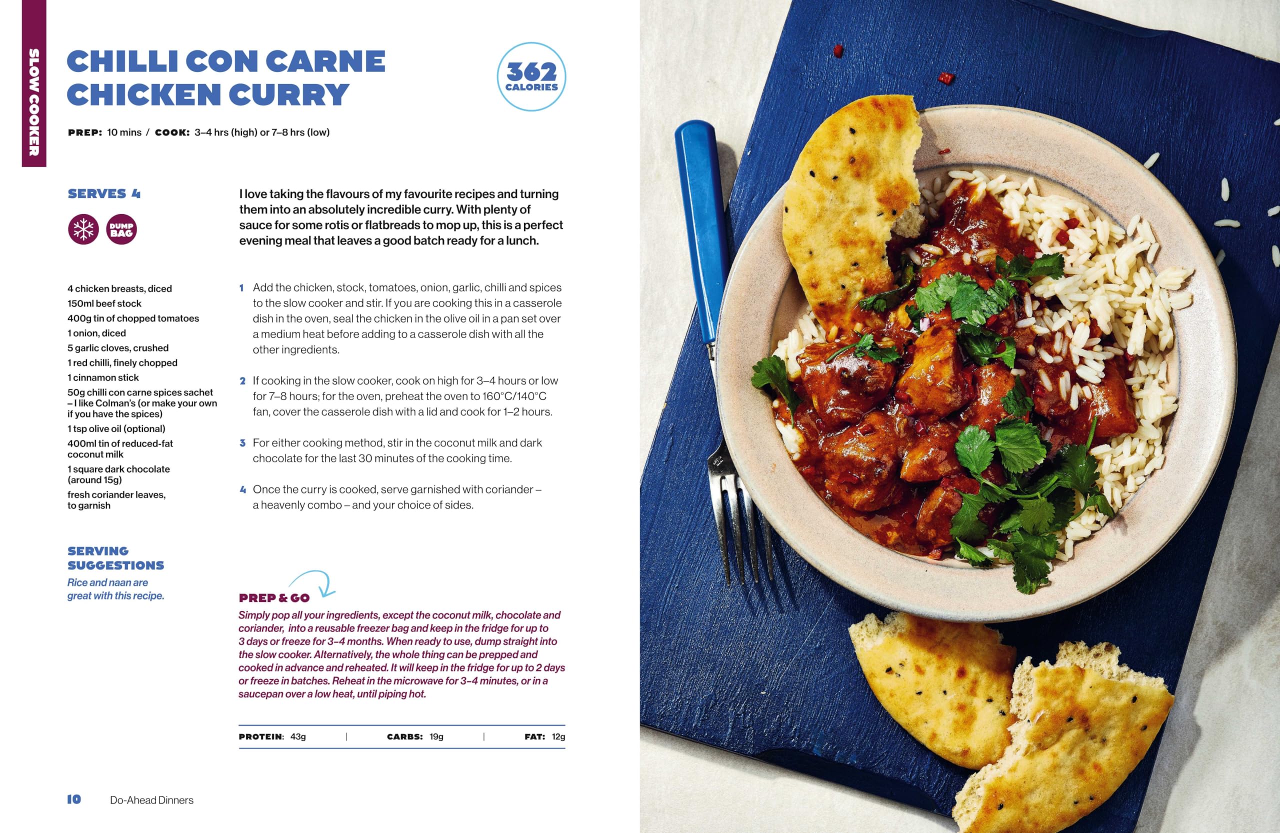Bored of Lunch: Prep and Go by Nathan Anthony | Healthy Make-Ahead Weight Control Recipes 4