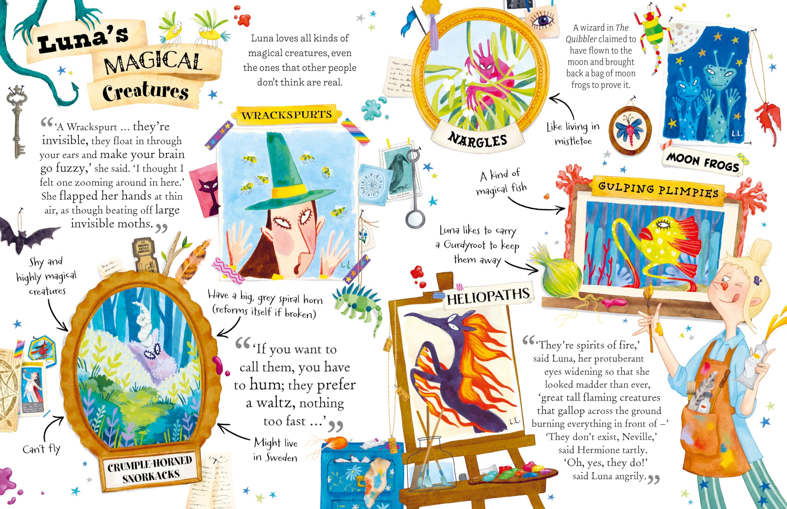 Bloomsbury Luna Lovegood: Pocket Potters Little Guide to the HARRY POTTER Stories | Hardcover 5
