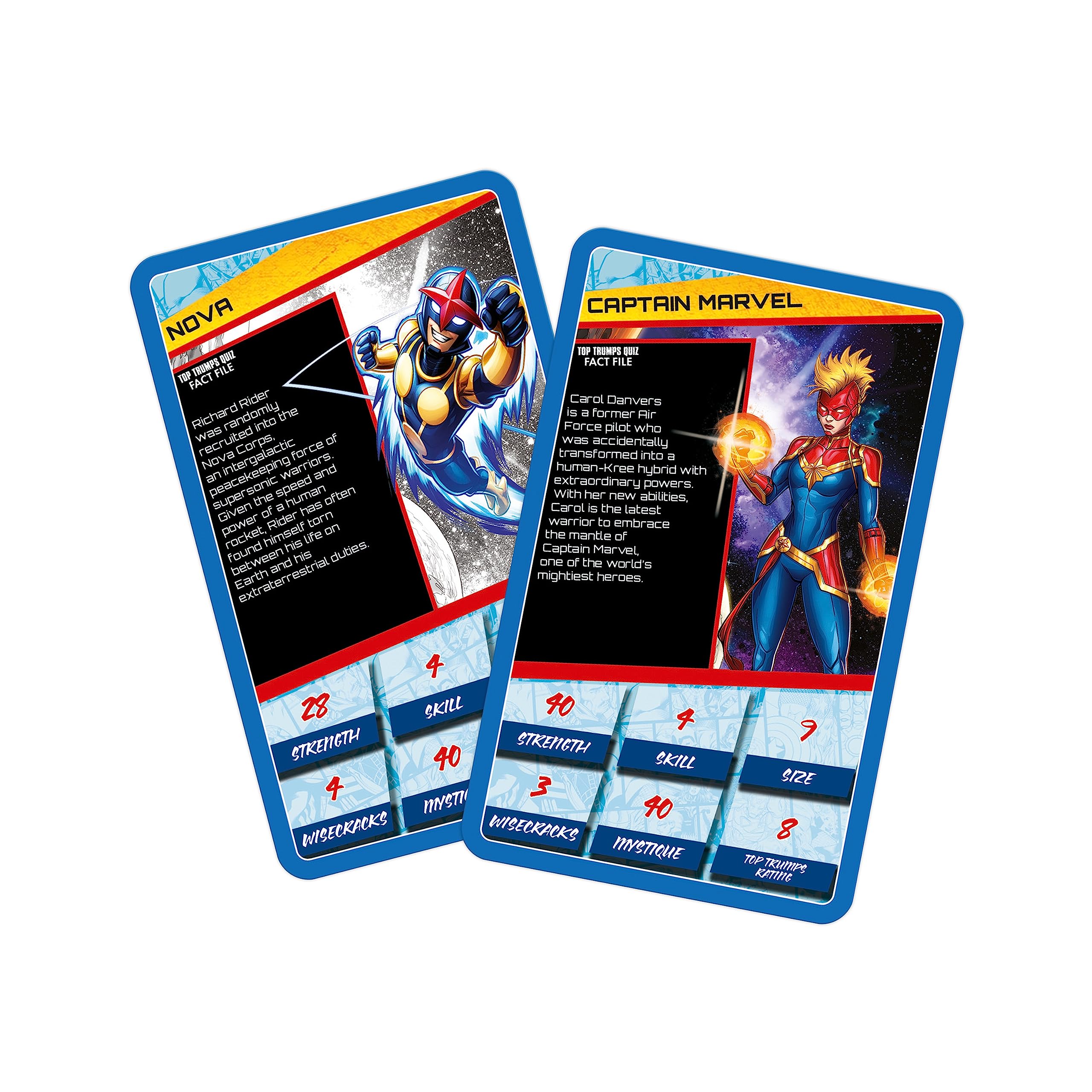 Top Trumps Marvel Universe 2 Card Game - Features Sam Wilson as Captain | 30 Cards | Unisex Children 3