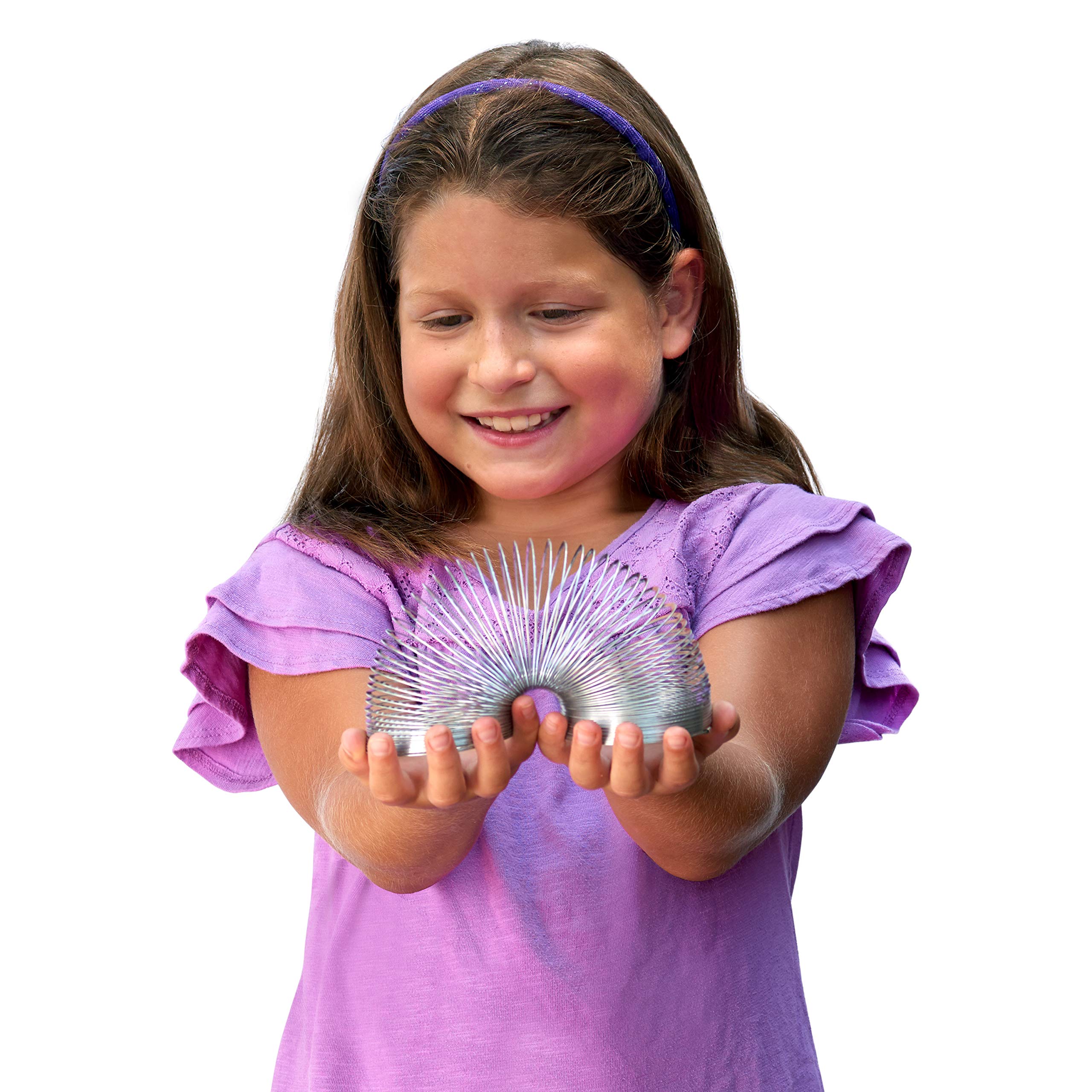 Slinky F9L60100 - Original Metal Walking Spring Toy for Kids 5+