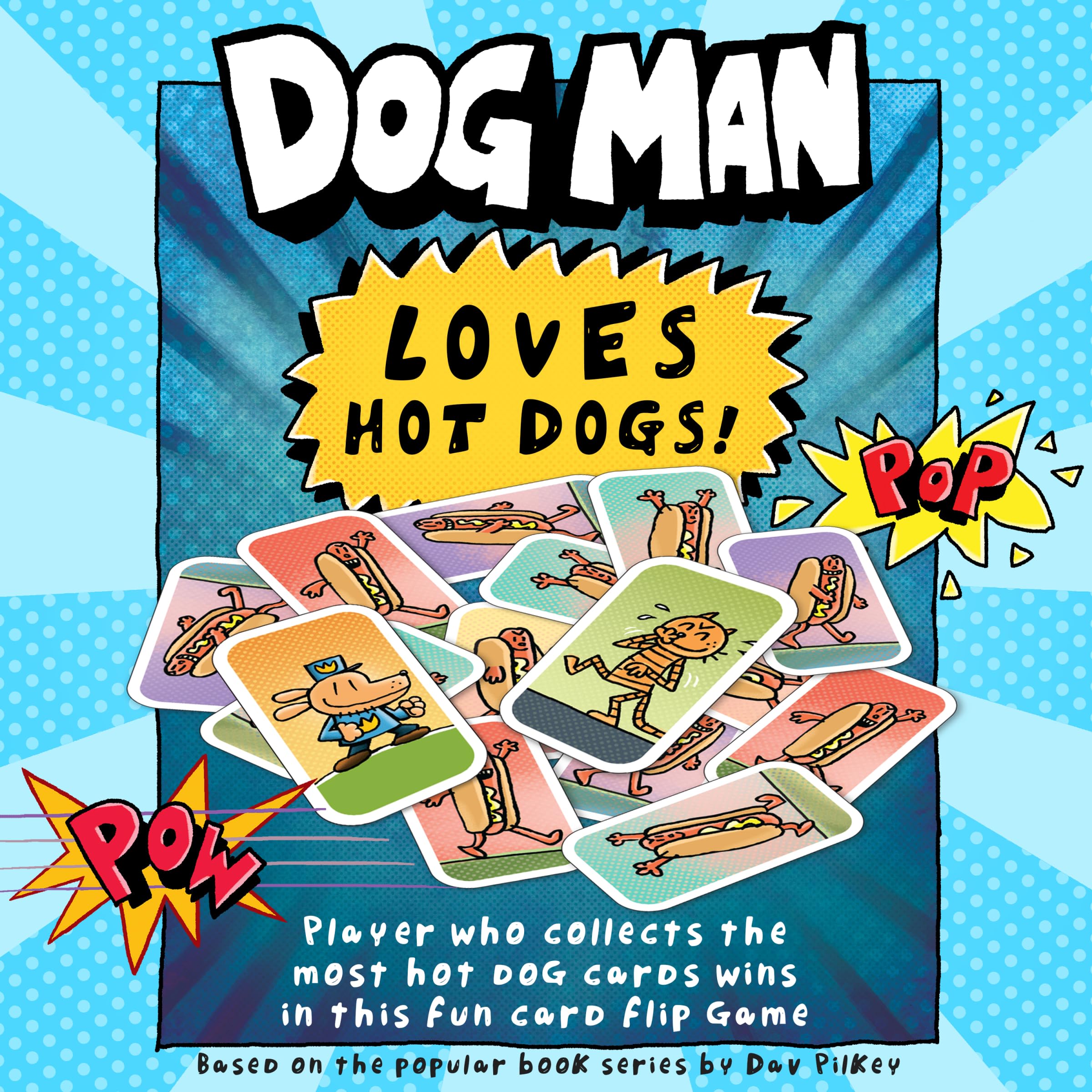 University Games Dog Man The Hot Dog Card Game | 2-4 Players | Ages 5+ 5