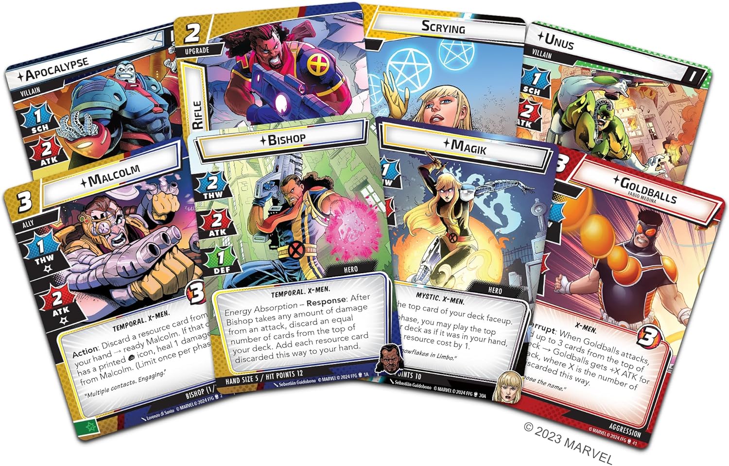 Fantasy Flight Games Marvel Champions – Das Kartenspiel – Age of Apocalypse – Kampagnenerweiterung (FFGMC45EN) 3