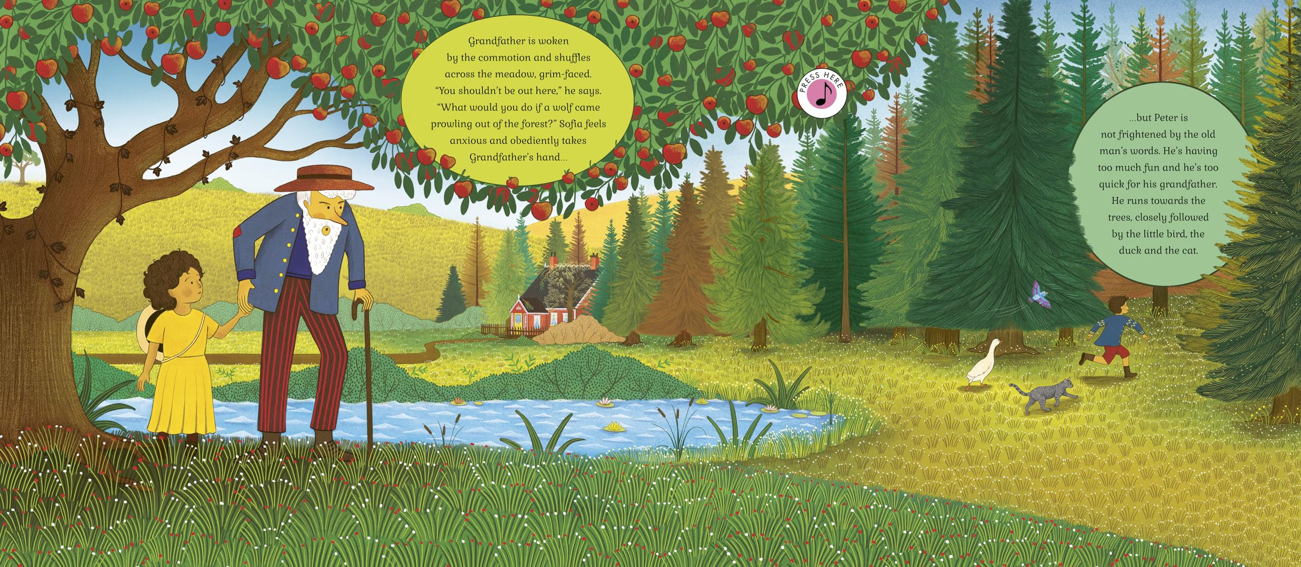 Frances Lincoln The Story Orchestra: Peter and the Wolf - Interactive Sound Book for Ages 2-5 8