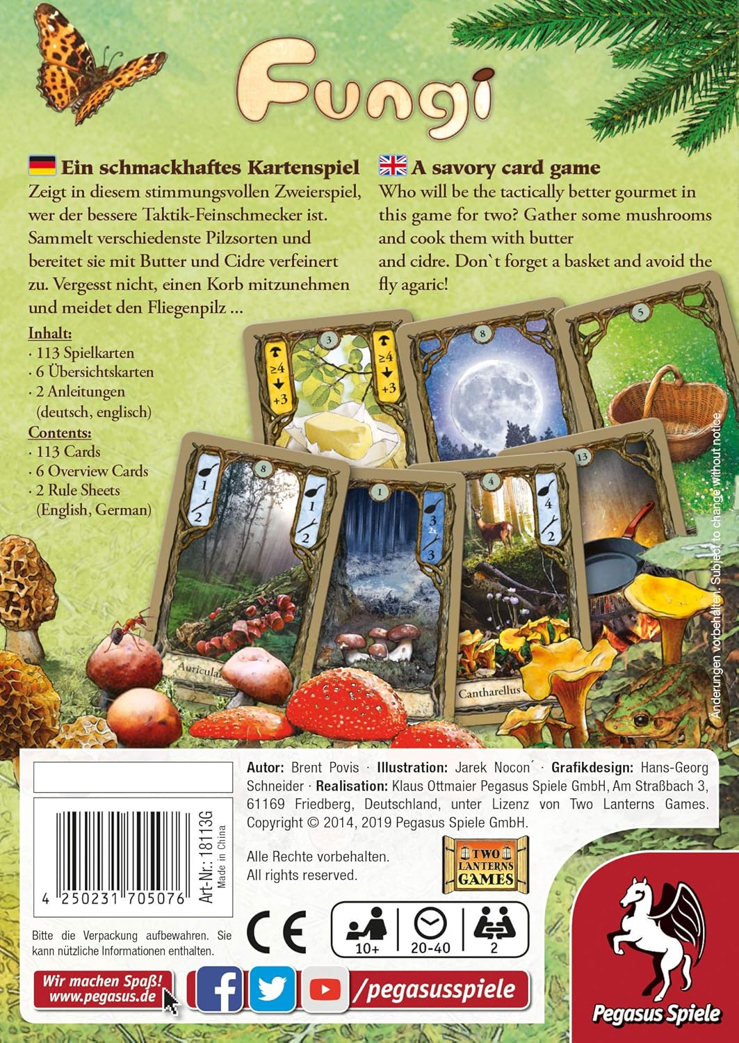Pegasus Spiele Fungi Card Game 5