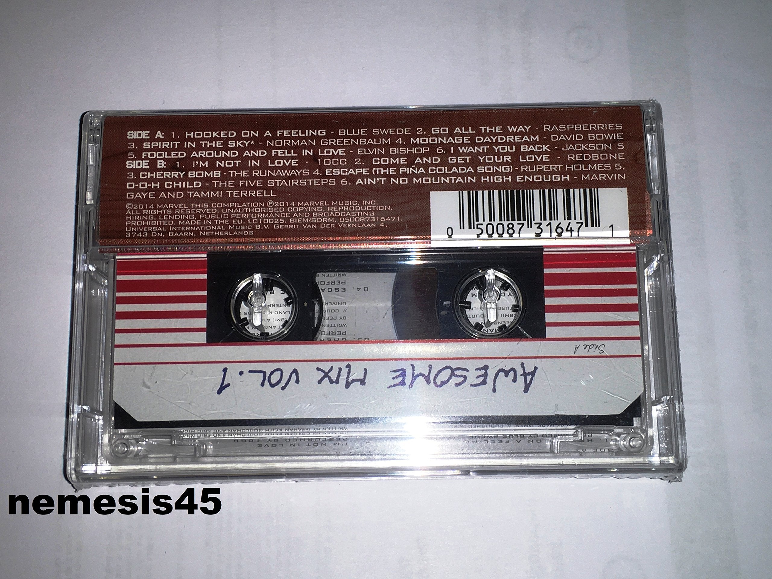 Various Artists - Guardians of the Galaxy: Awesome Mix Vol. 1 [Cassette] 3