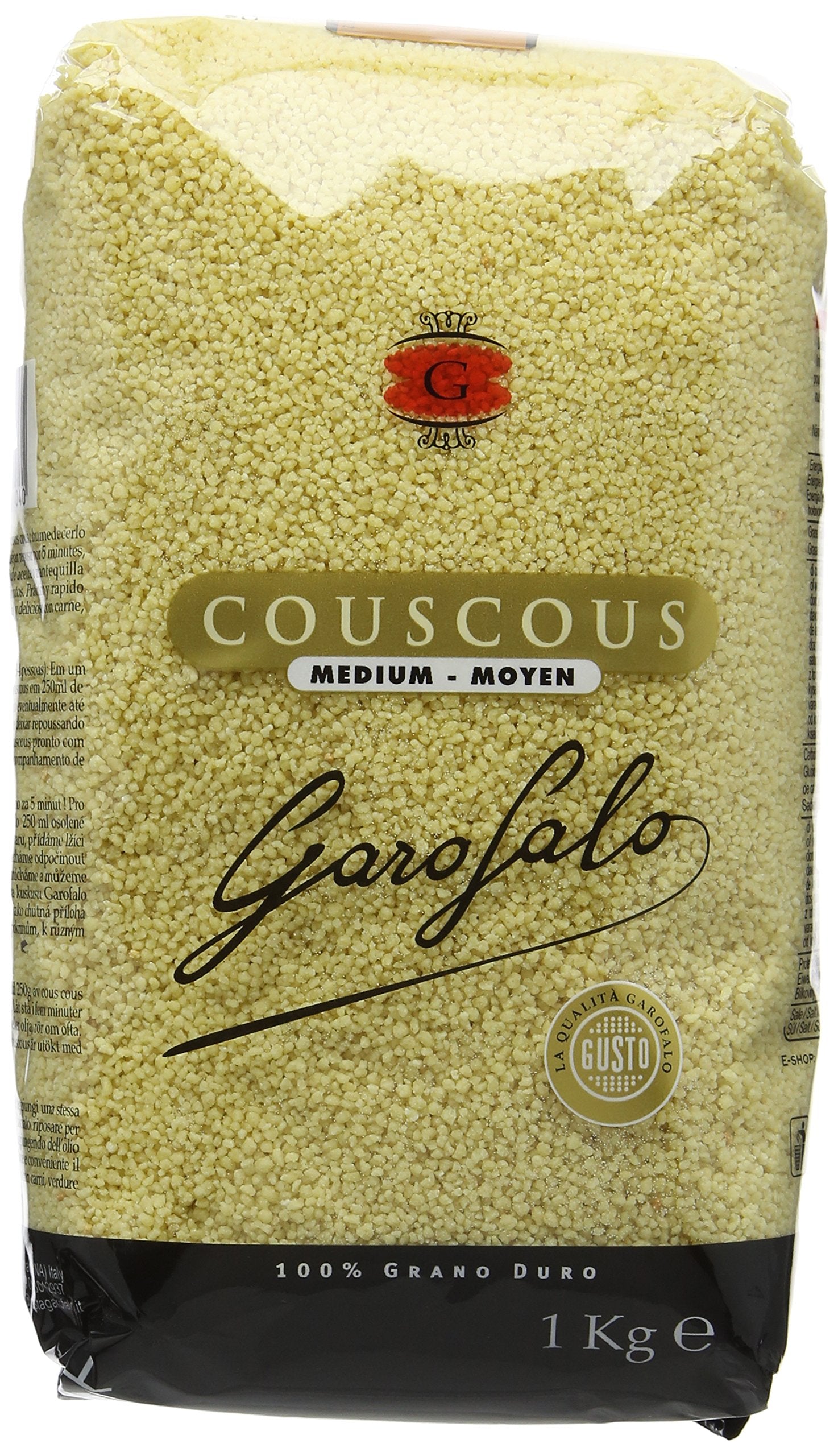 Garofalo Medium Couscous Pasta, 1 kg - 100% Hartweizengrieß 6