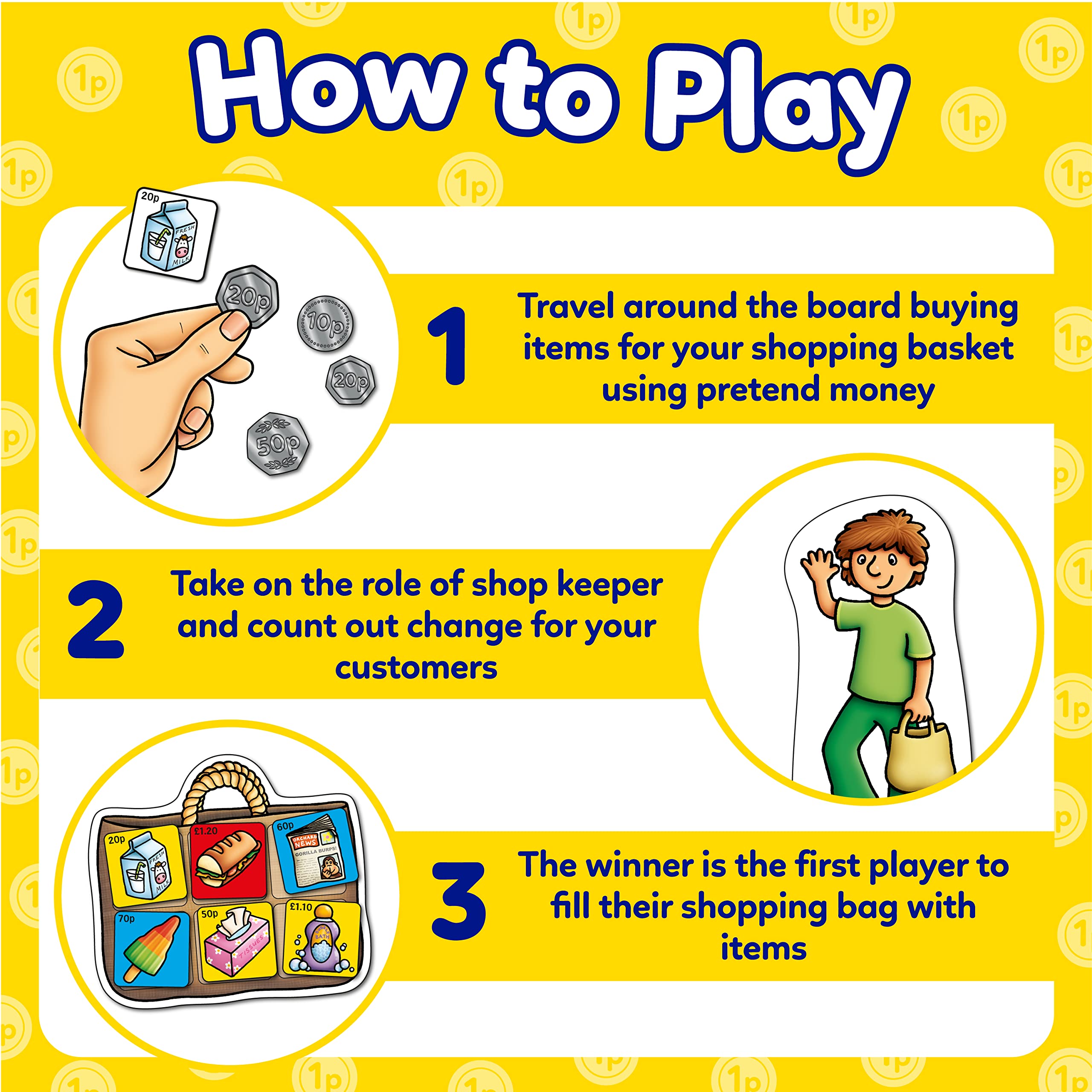 Orchard Toys Pop to the Shops Board Game 9