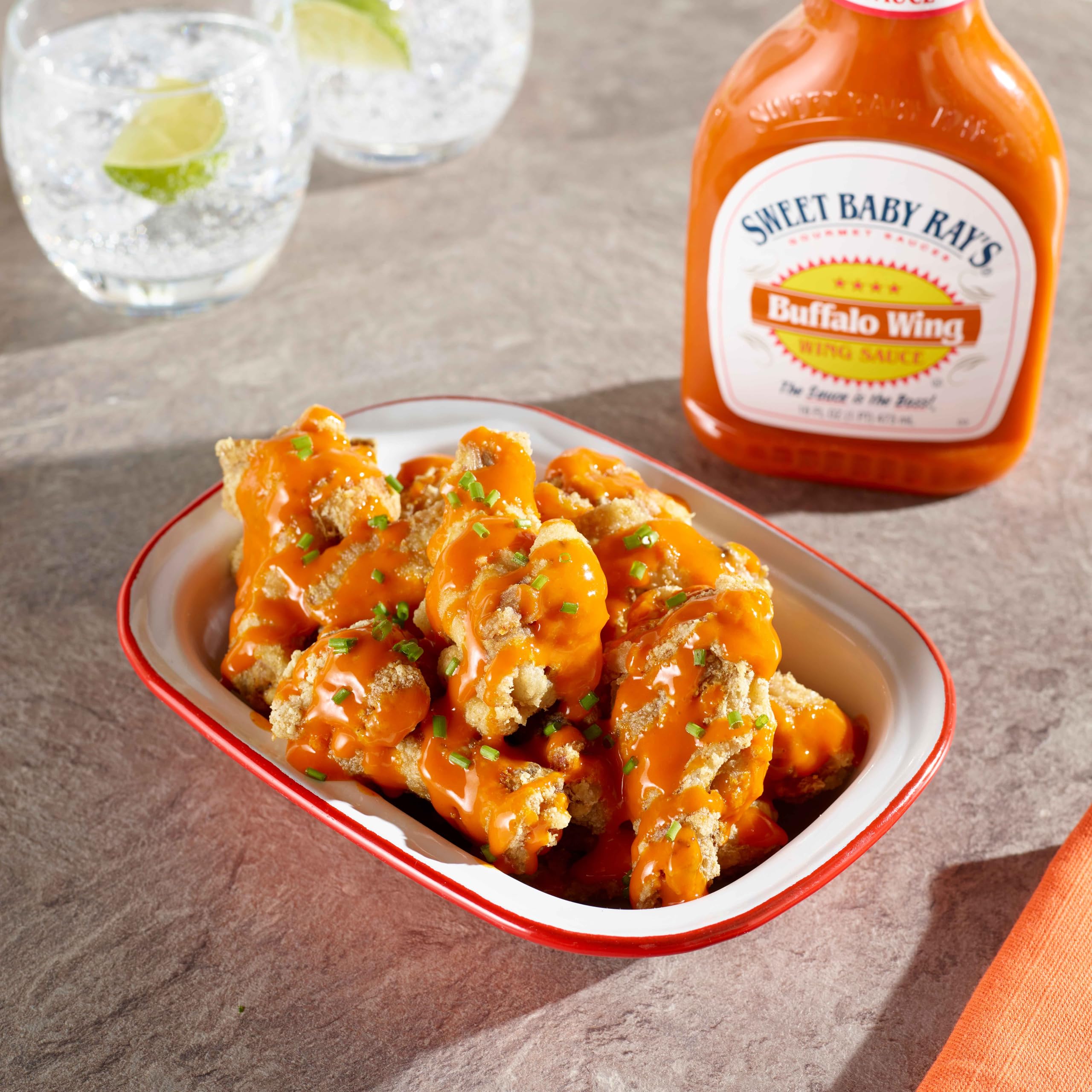 Sweet Baby Ray's Buffalo Wing Sauce - Bold & Spicy Flavor | 489g Gluten Free Bottle 5