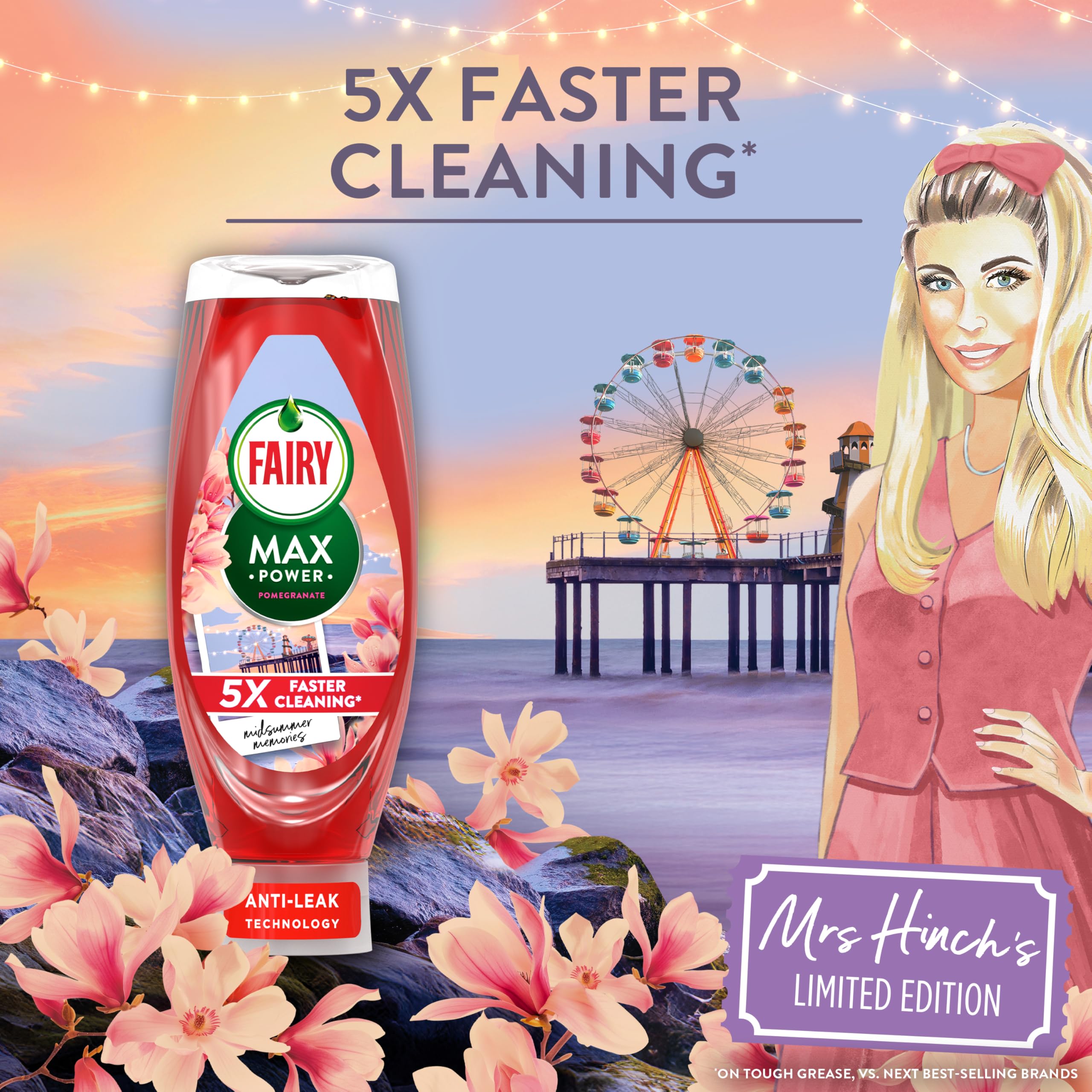 Fairy Max Power Washing-Up Liquid - Concentrated Formula for Effortless Cleaning | 730 ml 4