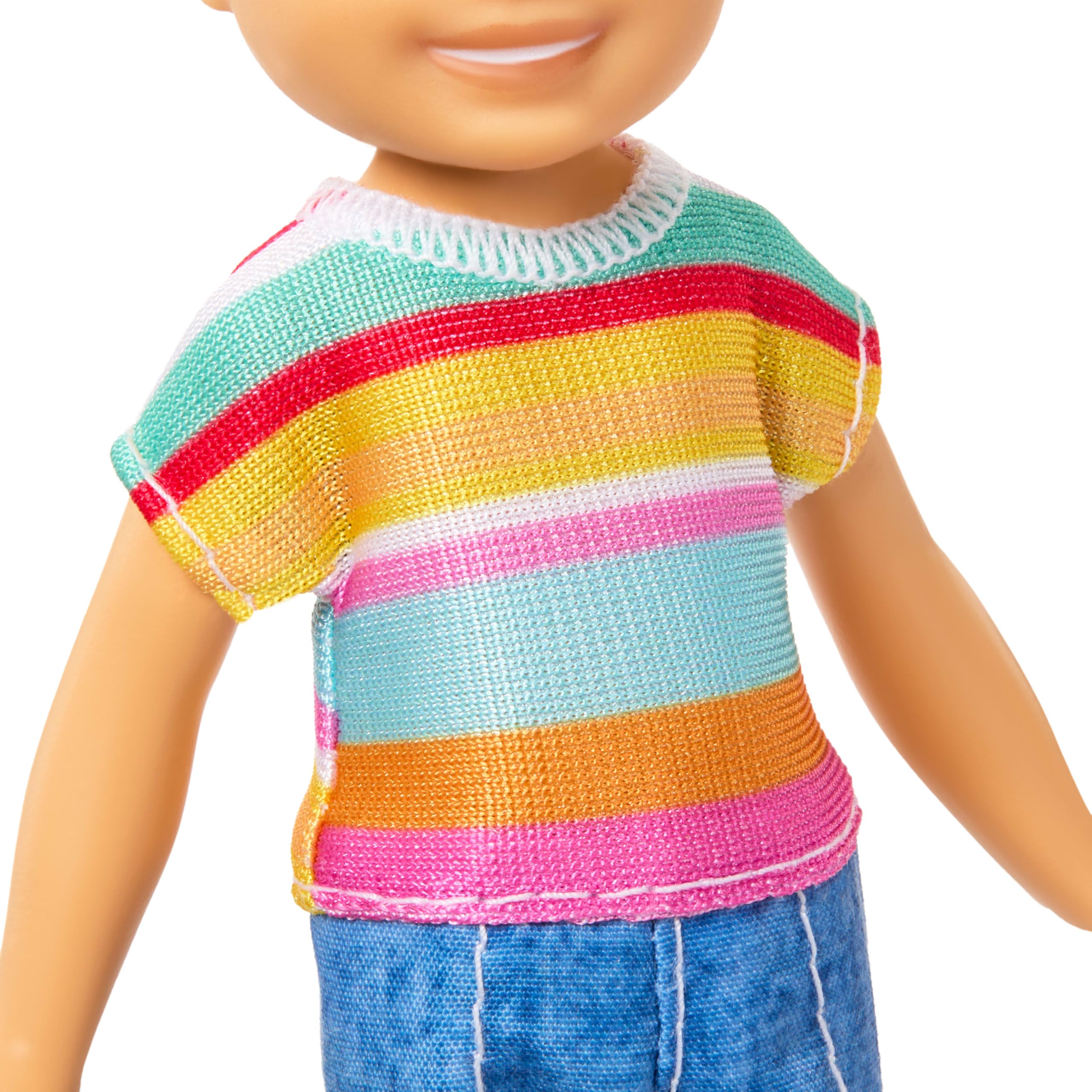 Barbie Club Chelsea Koji 6-Inch Boy Doll with Sculpted Brunette Hair | Ages 3+ 3