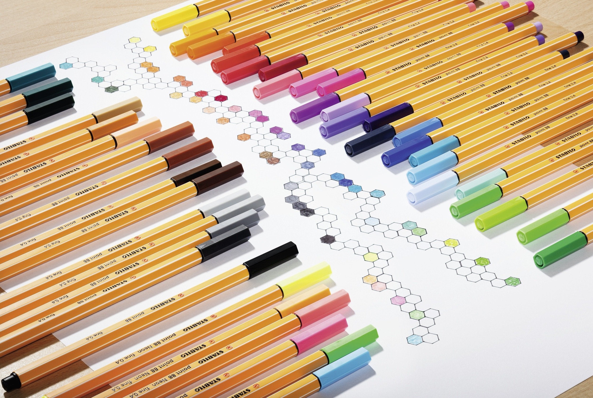 STABILO point 88 Fineliner - 0.4mm Line Width | Pack of 20 Assorted Colors 5