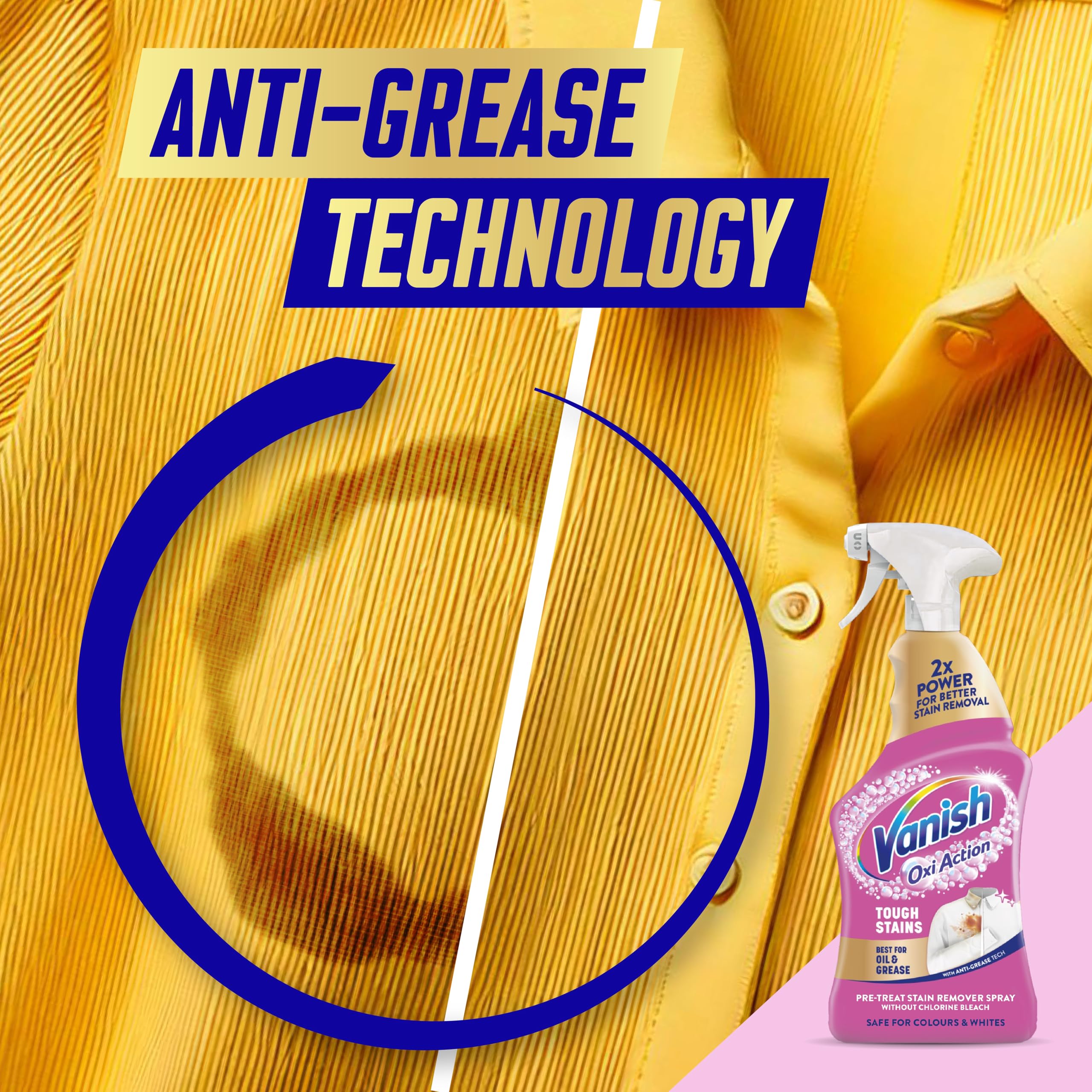 Vanish Gold Oxi Action Multi Degreaser Spray for Tough Stains | 950 ml Liquid 5