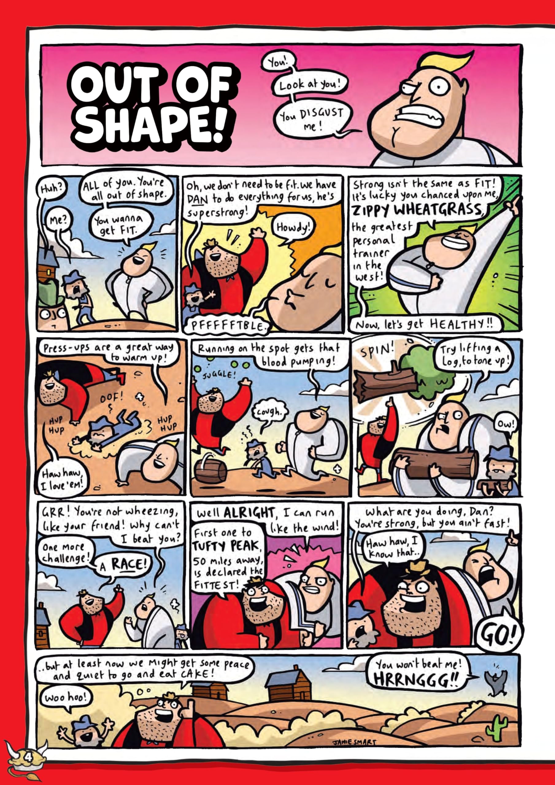 DC Thomson Dandy Presents: Desperate Dan by Jamie Smart Vol. 2 | Collection Comic | English 3