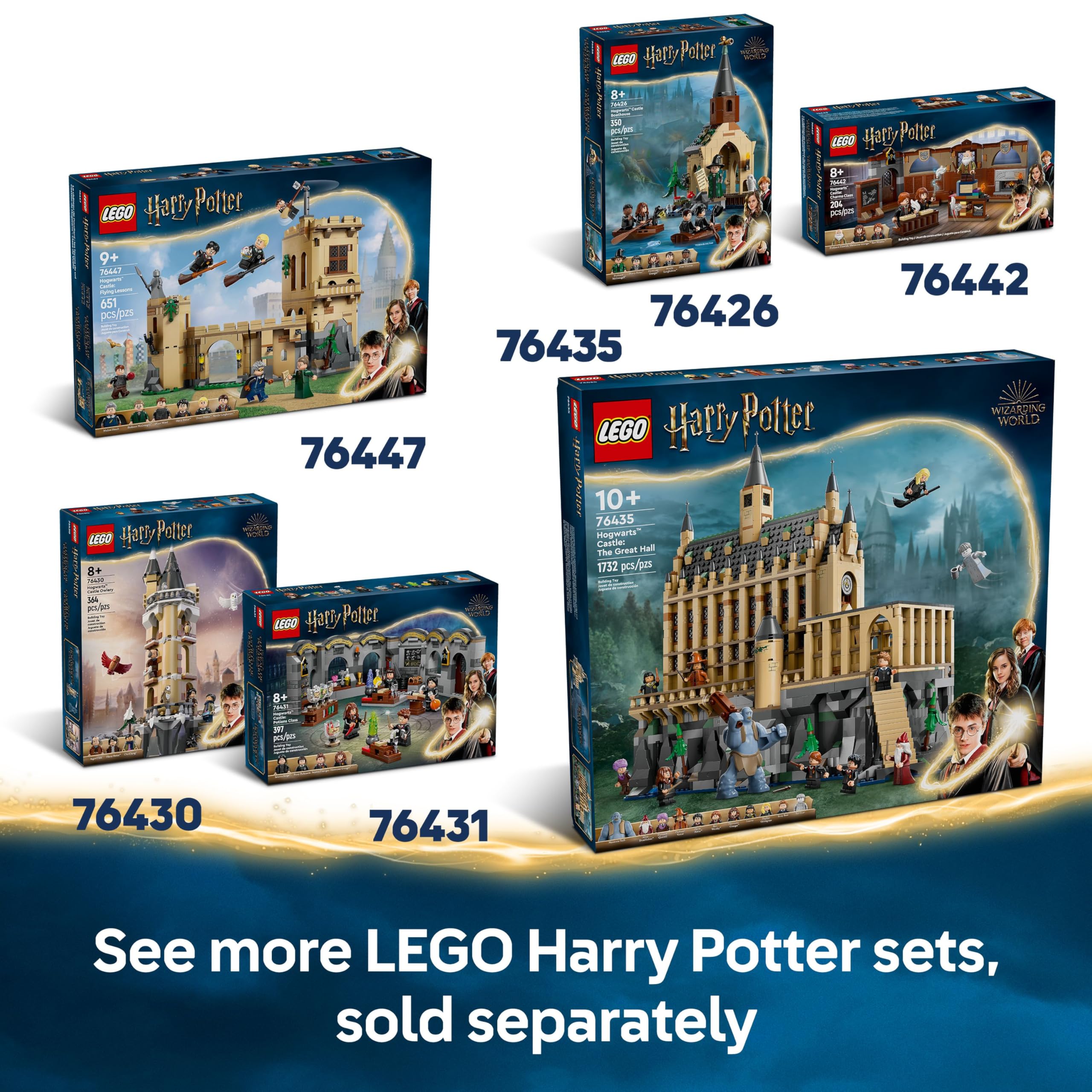 LEGO Harry Potter Hagrid & Harry’s Motorcycle Ride Building Set | Model 76443 | Ages 9+ 7