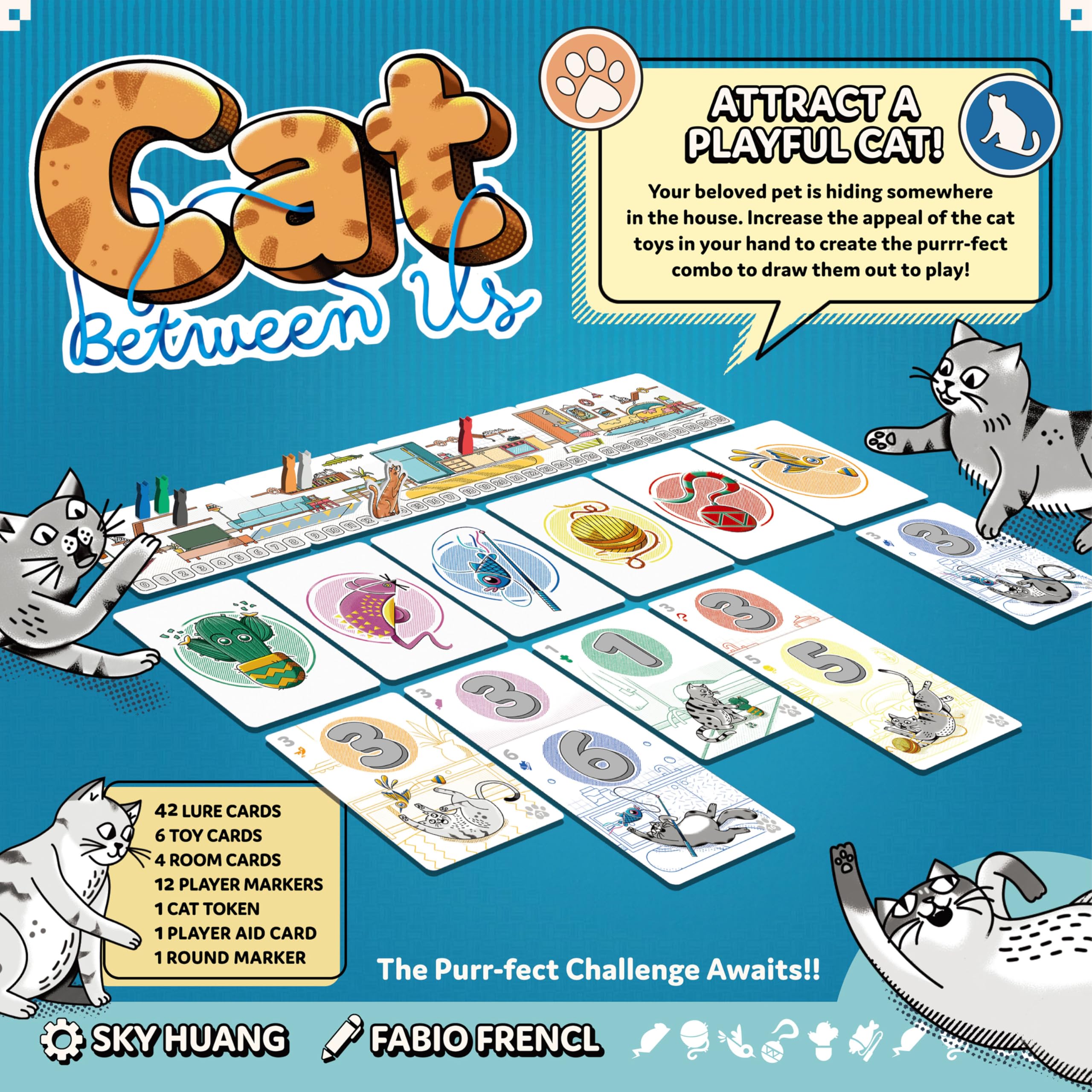 USAopoly Cat Between Us Dedicated Deck Card Game | Ages 8+ | 2-6 Players | 30 Minutes Playtime 7