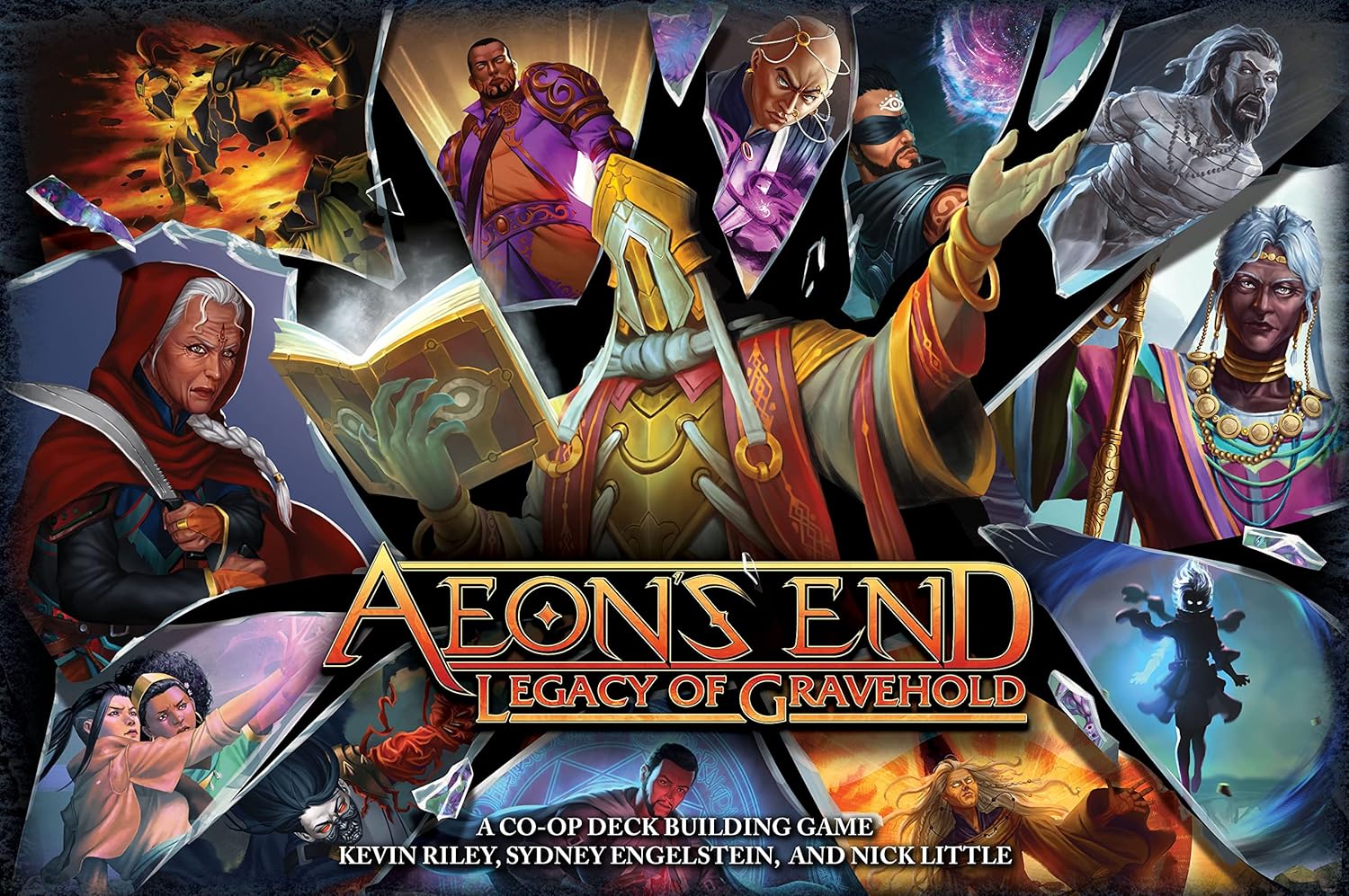 Indie-Brett- und Kartenspiel Aeon's End: Legacy of Gravehold 3