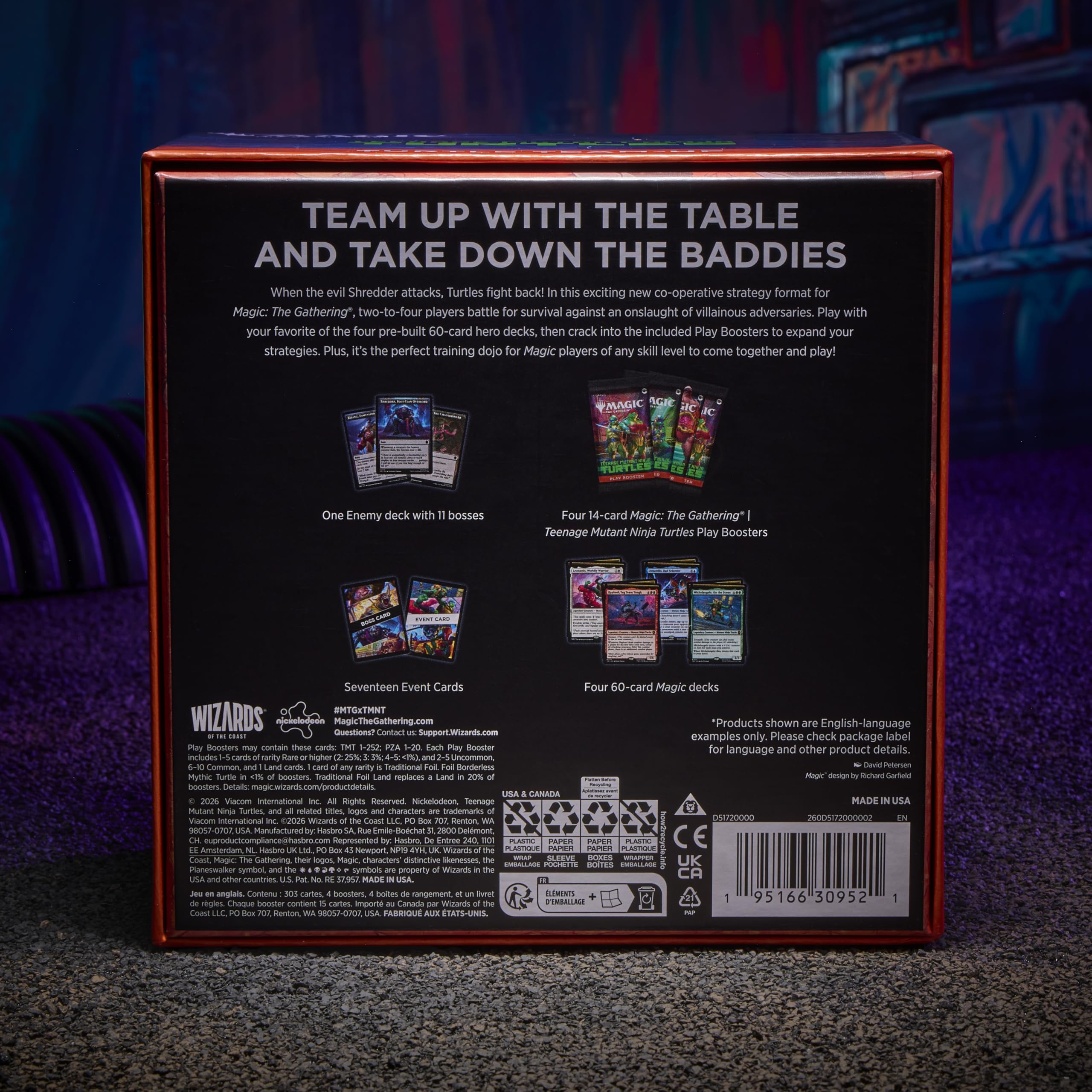 Magic: The Gathering Turtle Team-Up Decks & Sets | Co-op Strategy Game | 4 Hero Decks 8