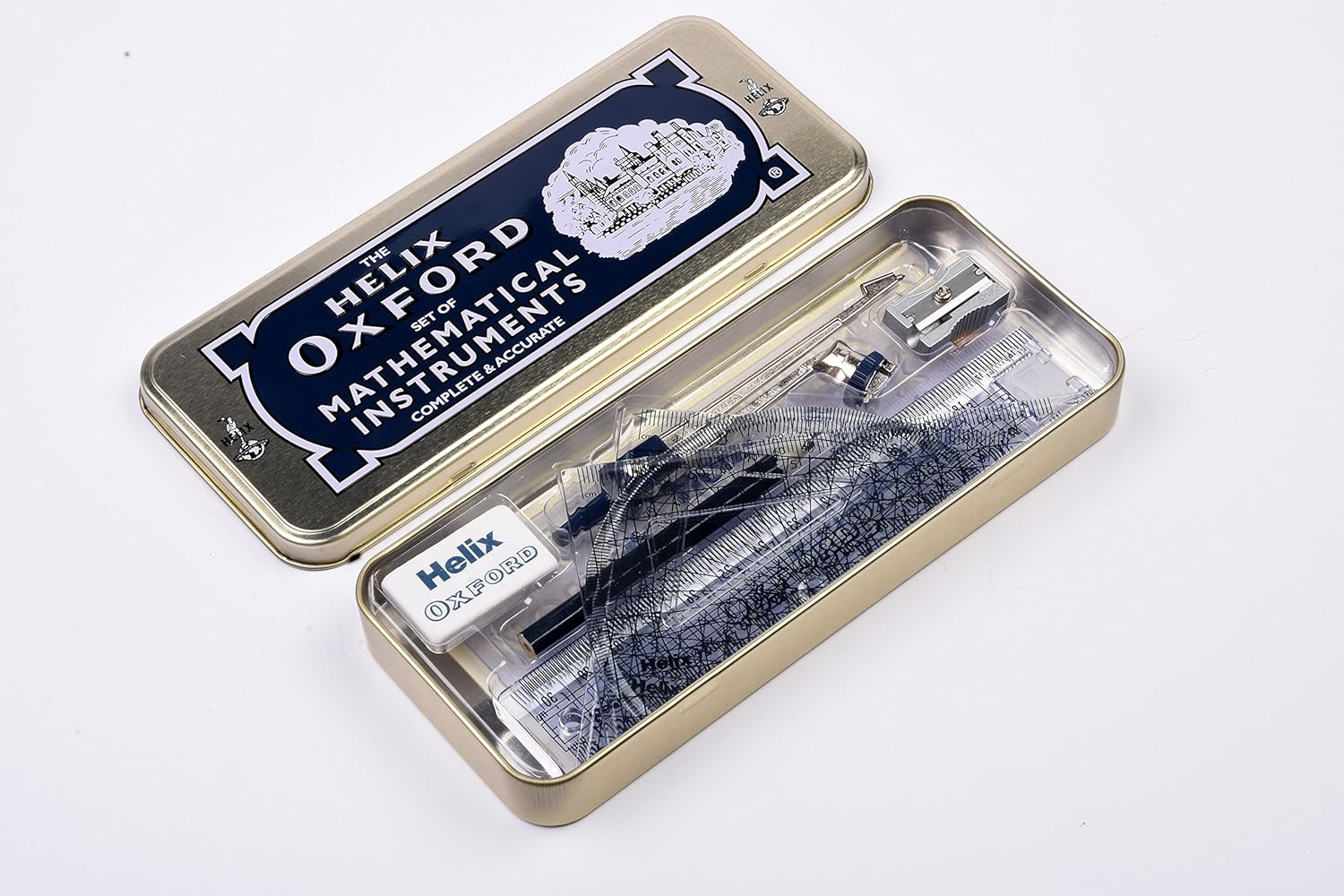 Helix Oxford Premium Mathematik-Set Geometrie-Set 3