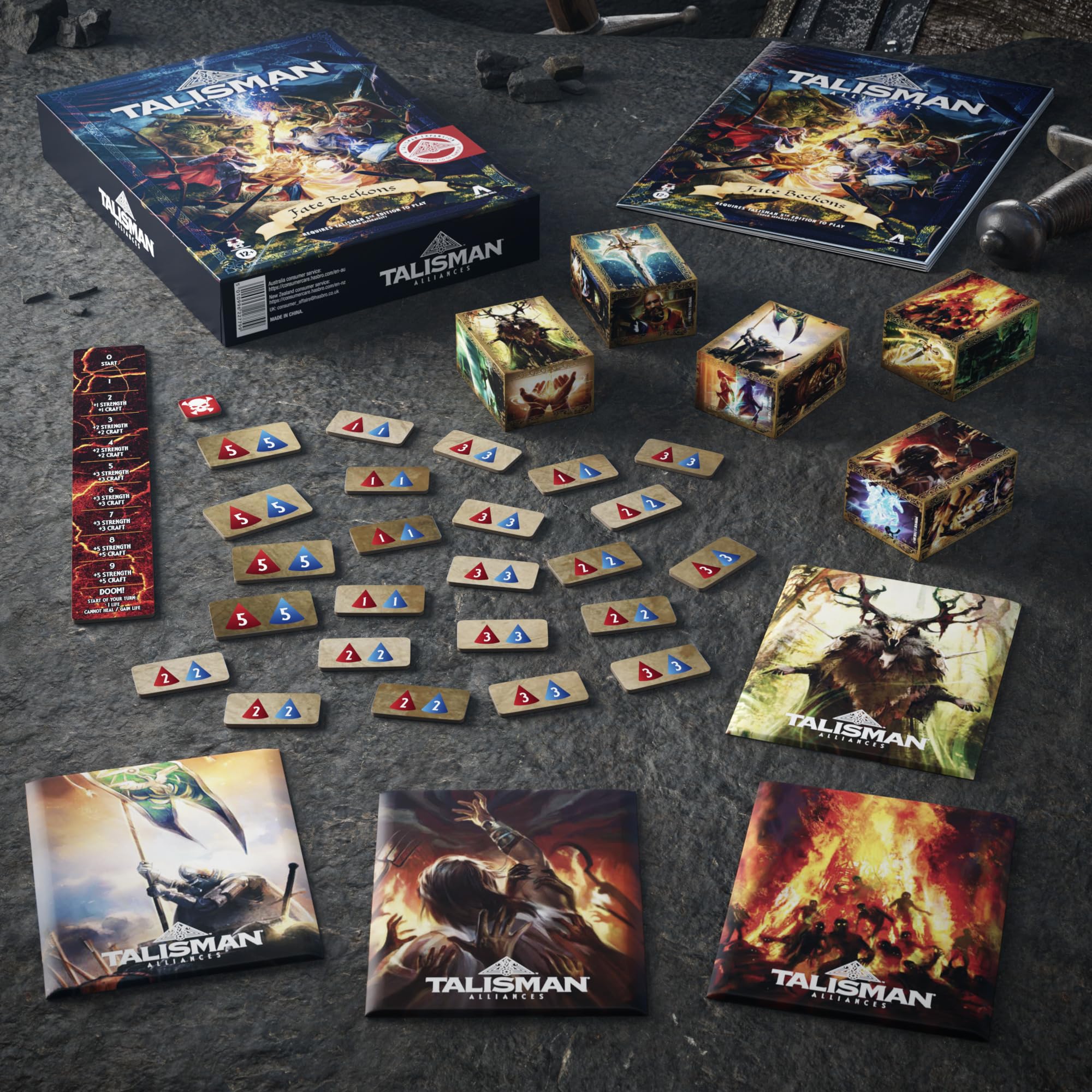 Avalon Hill Talisman Alliances: Fate Beckons Board Game Expansion 12