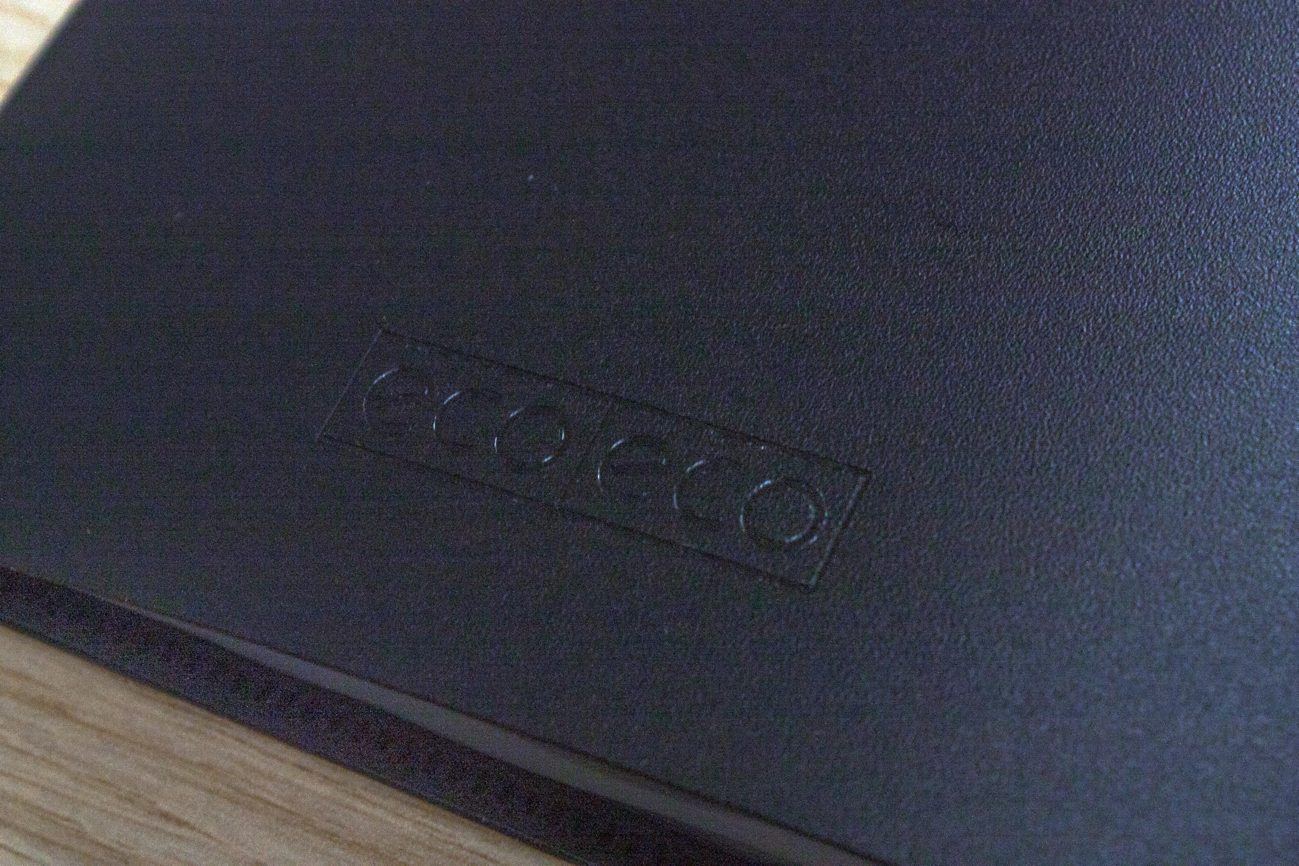 eco-eco A6 Fixed Presentation Display Book | 40 Pockets | Black | 50% Recycled Material