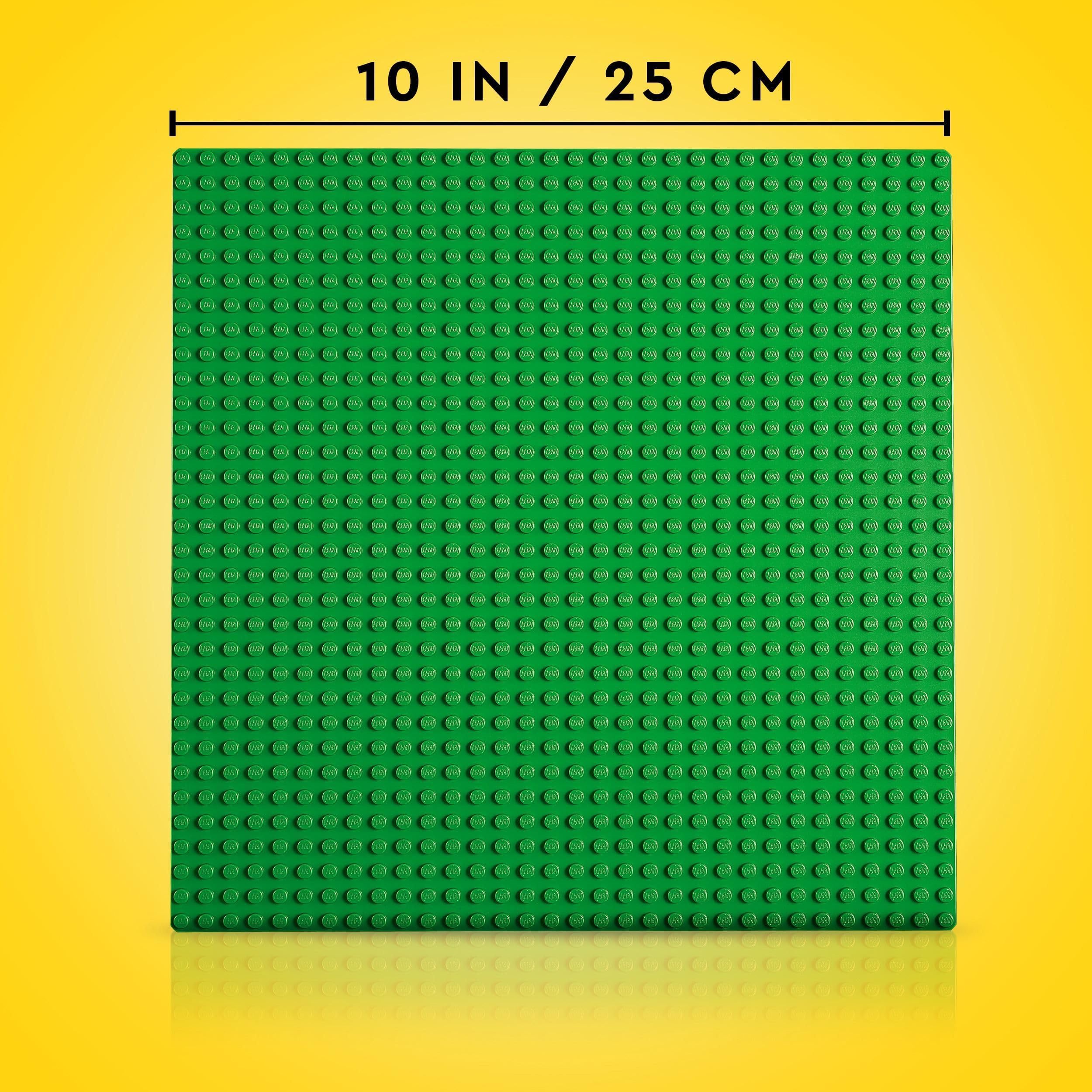 LEGO Classic Green Baseplate 11023 - 32x32 Stud Building Base for Creative Play | Ages 4+ 7