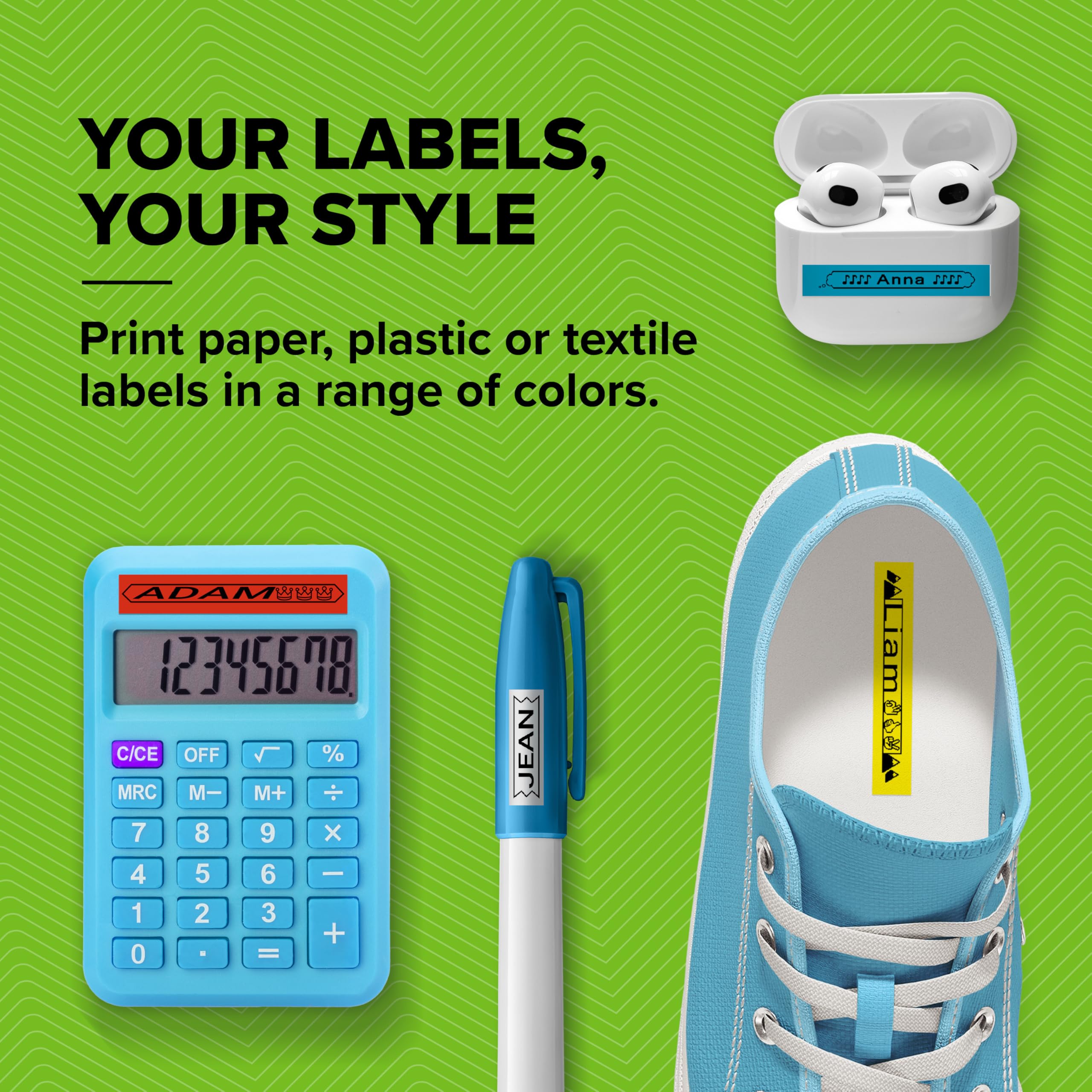 Dymo LetraTag Paper Labels | Black Print on White | 12 mm x 4 m Roll | Model 10697 3