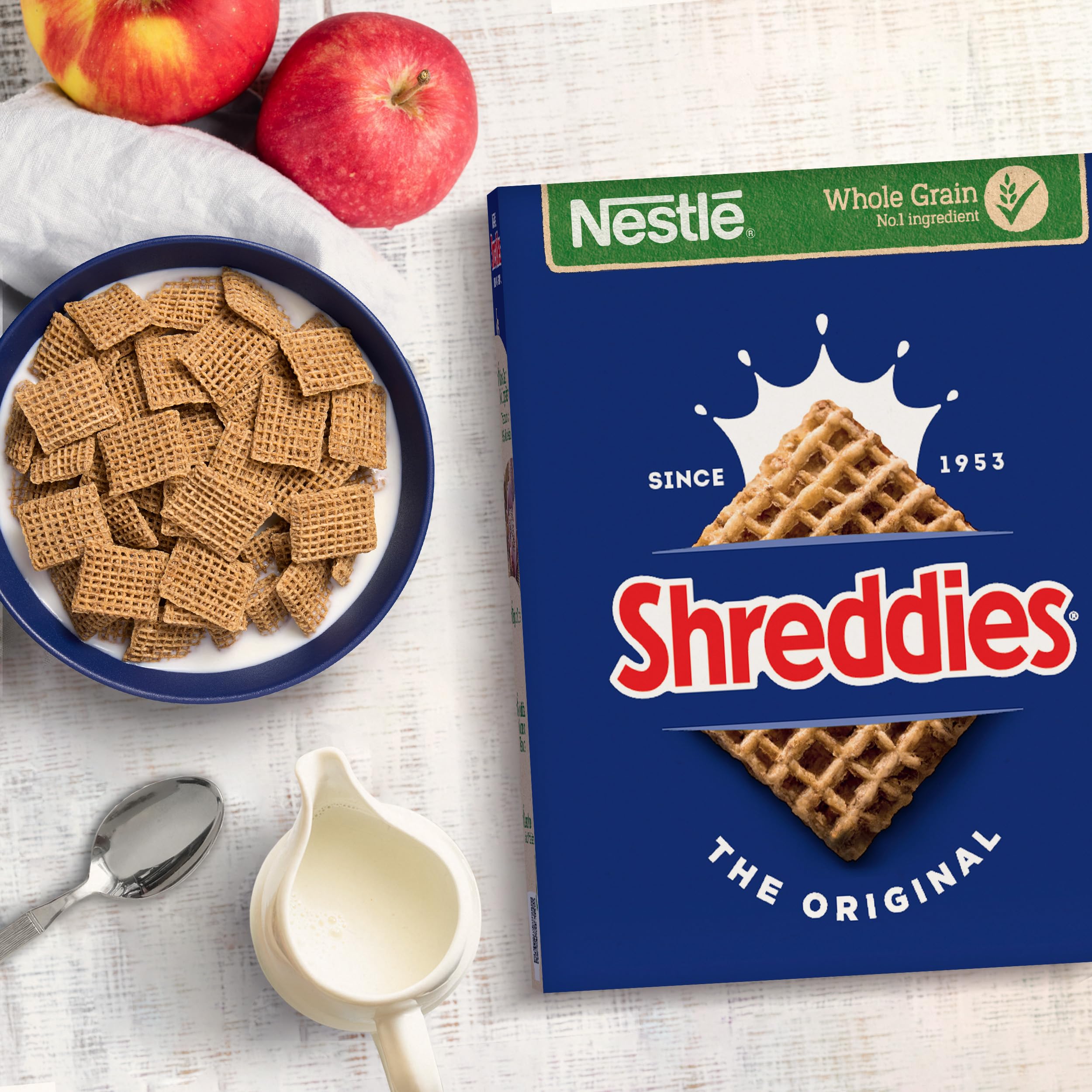 Nestlé Shreddies Original Cereal 390 g – Ballaststoffreich, angereichert mit Vitaminen und Eisen 3