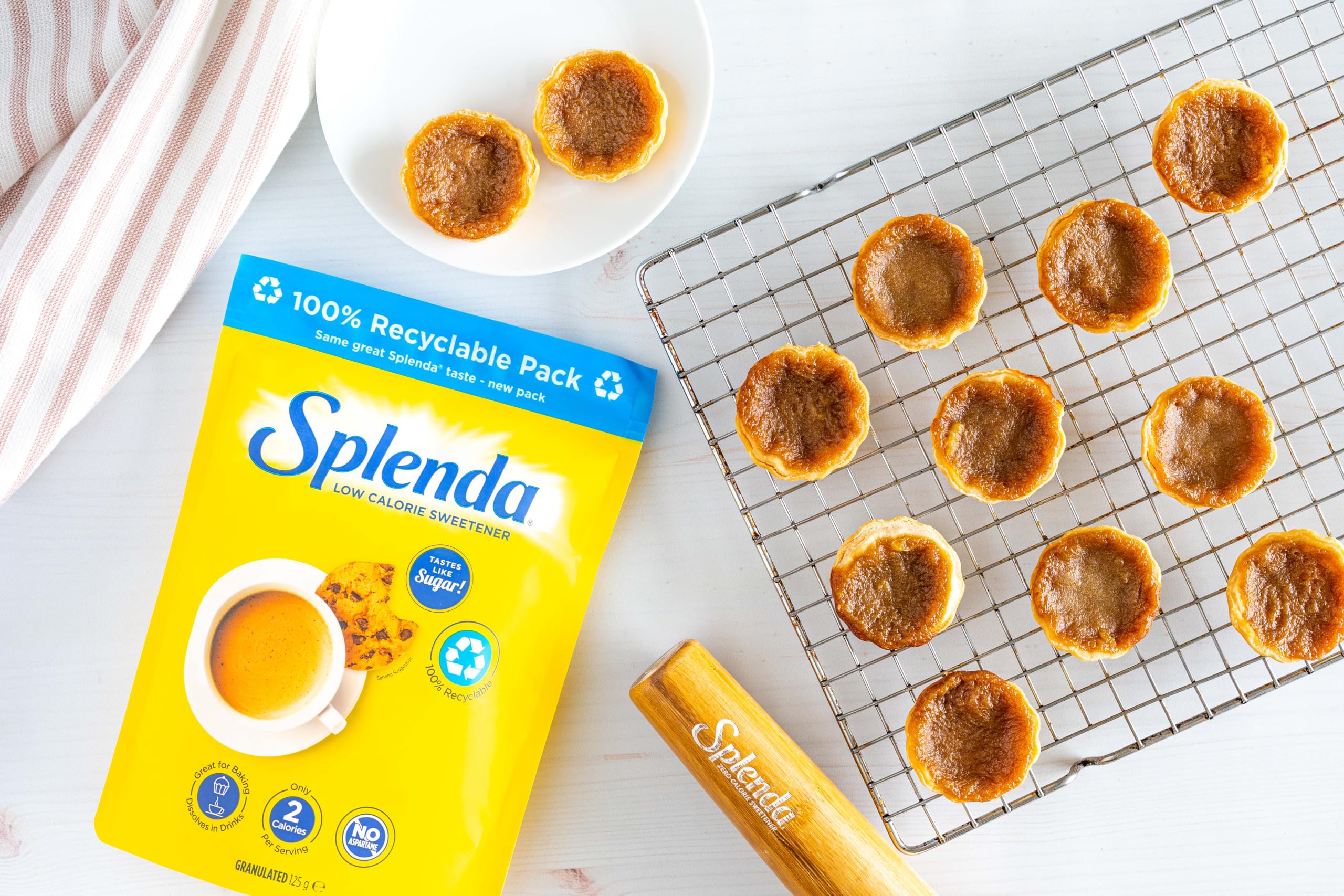 Splenda No Calorie Sweetener Granulated Sugar Substitute - 125g Pouch | Low Calorie | Sugar-Free 7
