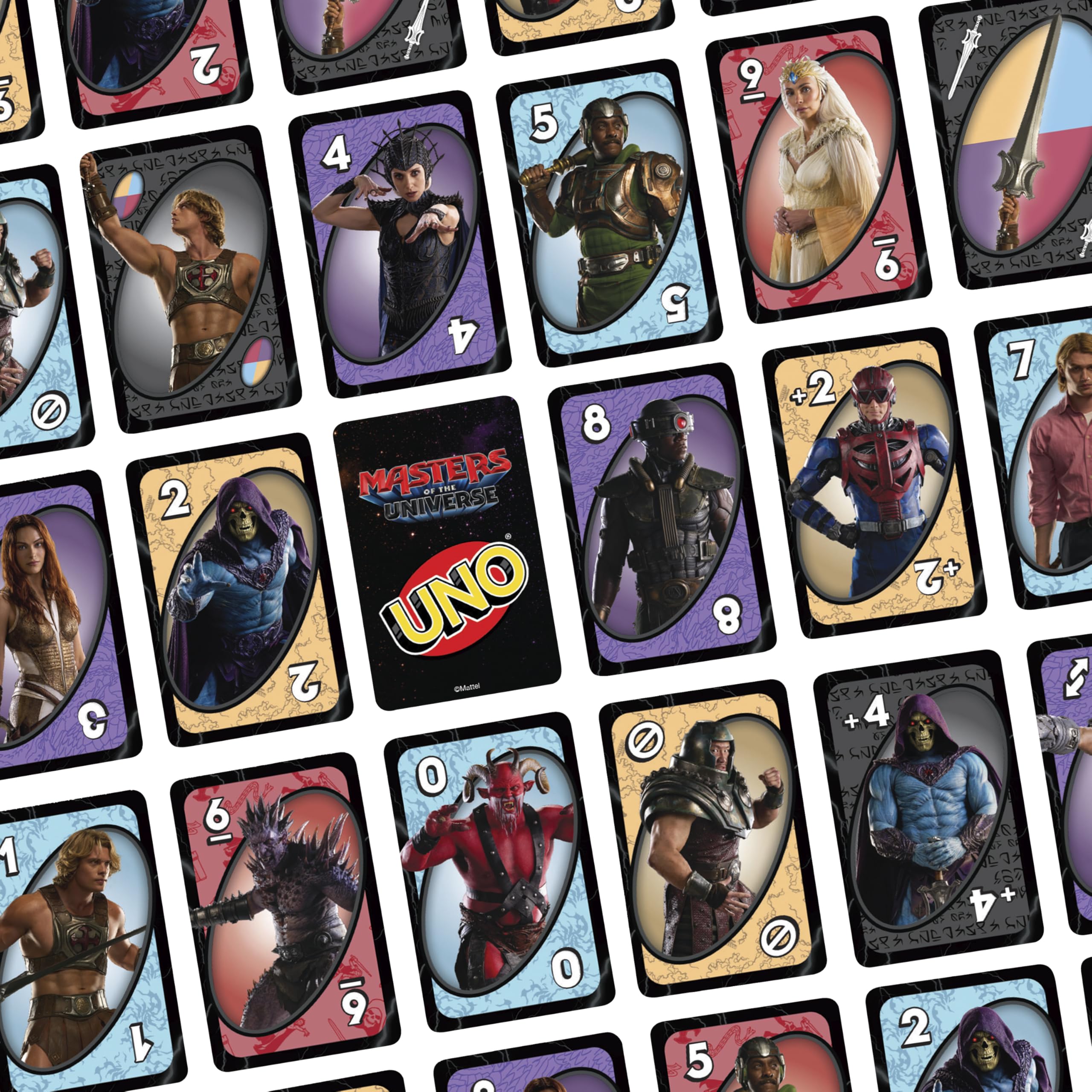 Mattel Games UNO Masters of the Universe Movie Card Game in Decorative Tin | 2-10 Players | Ages 7+ 3