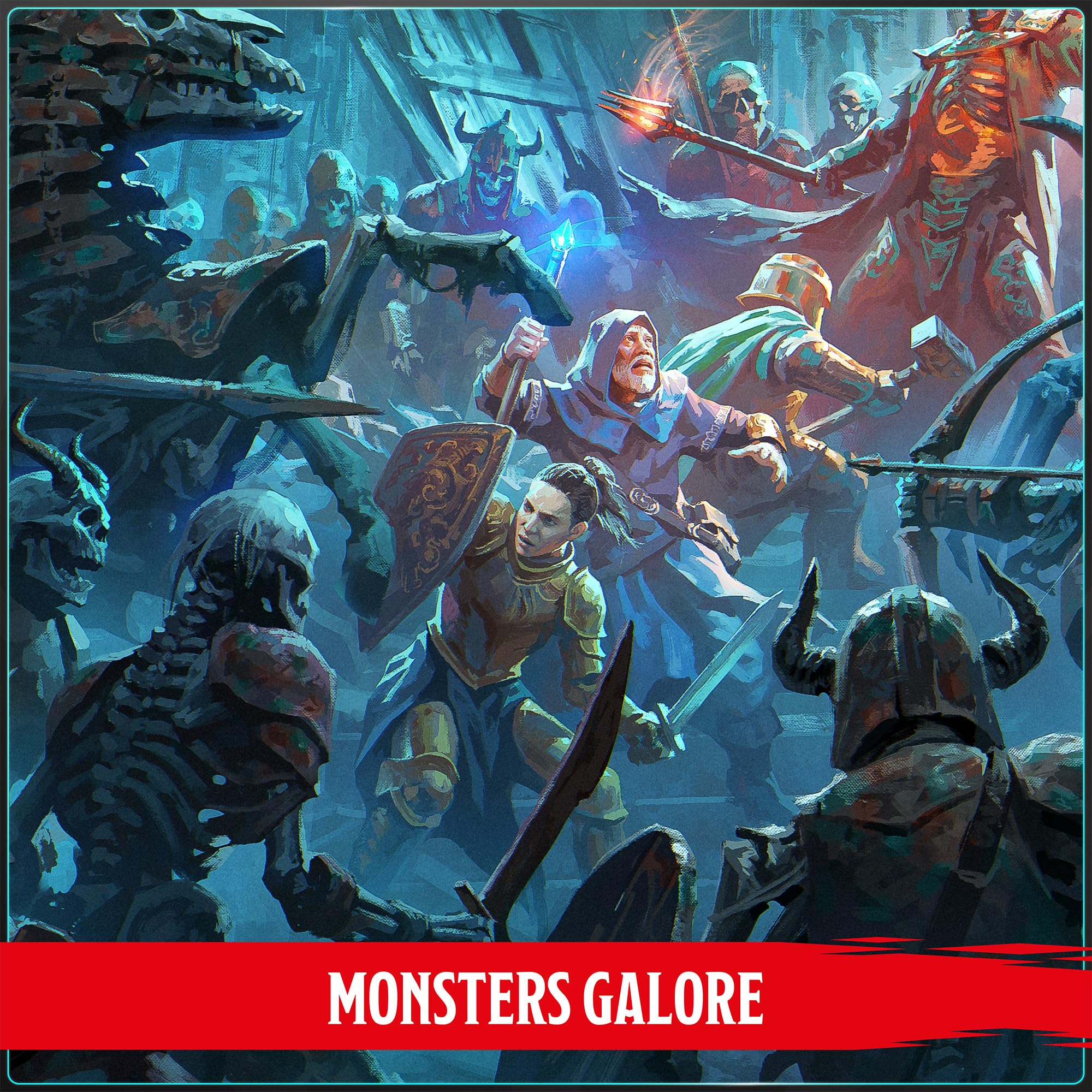 Wizards of the Coast Dungeons &amp; Dragons 2024 Monsterhandbuch Grundregelwerk