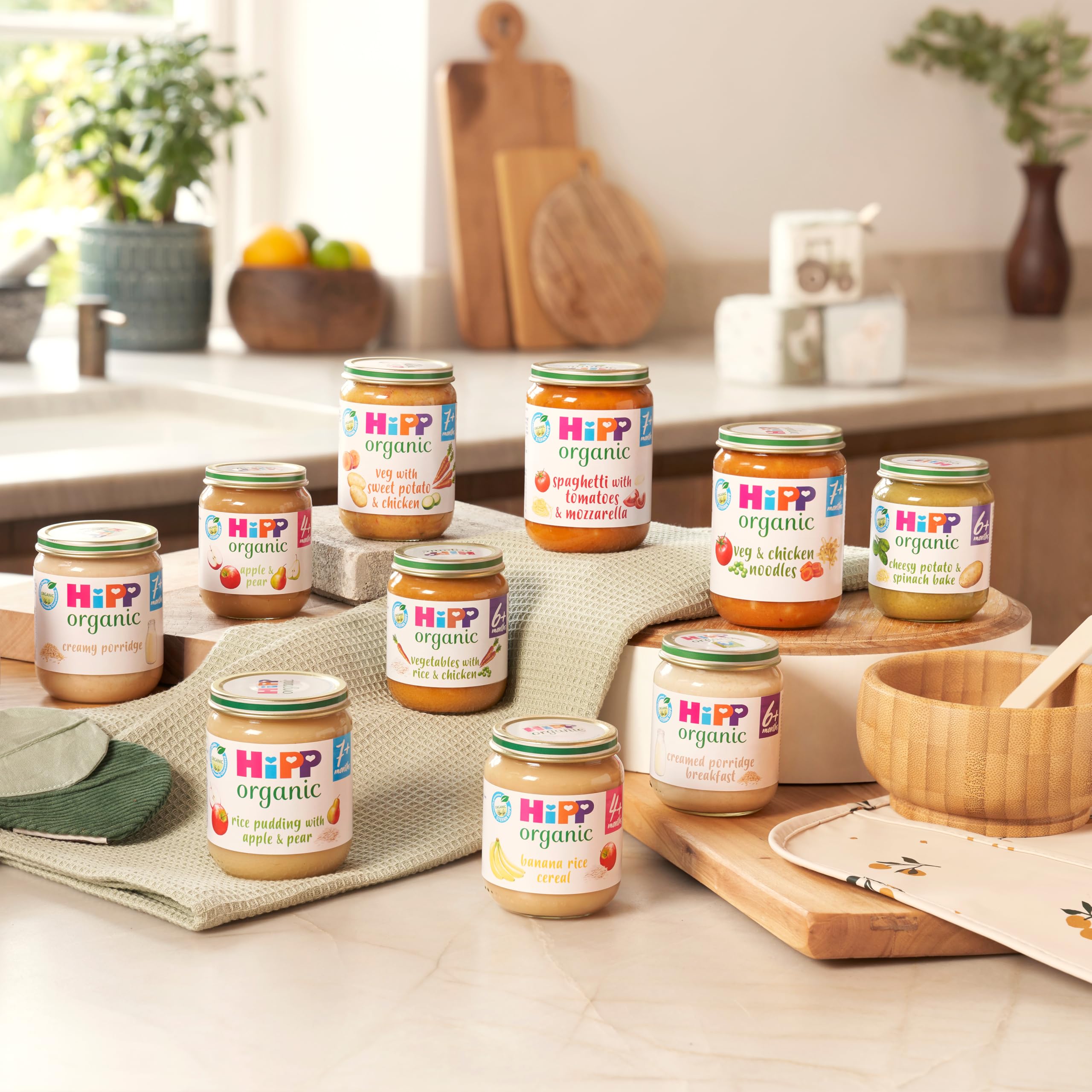 HiPP Organic Spaghetti with Tomatoes & Mozzarella Baby Food Jar | 6 Pack, 7+ Months 5