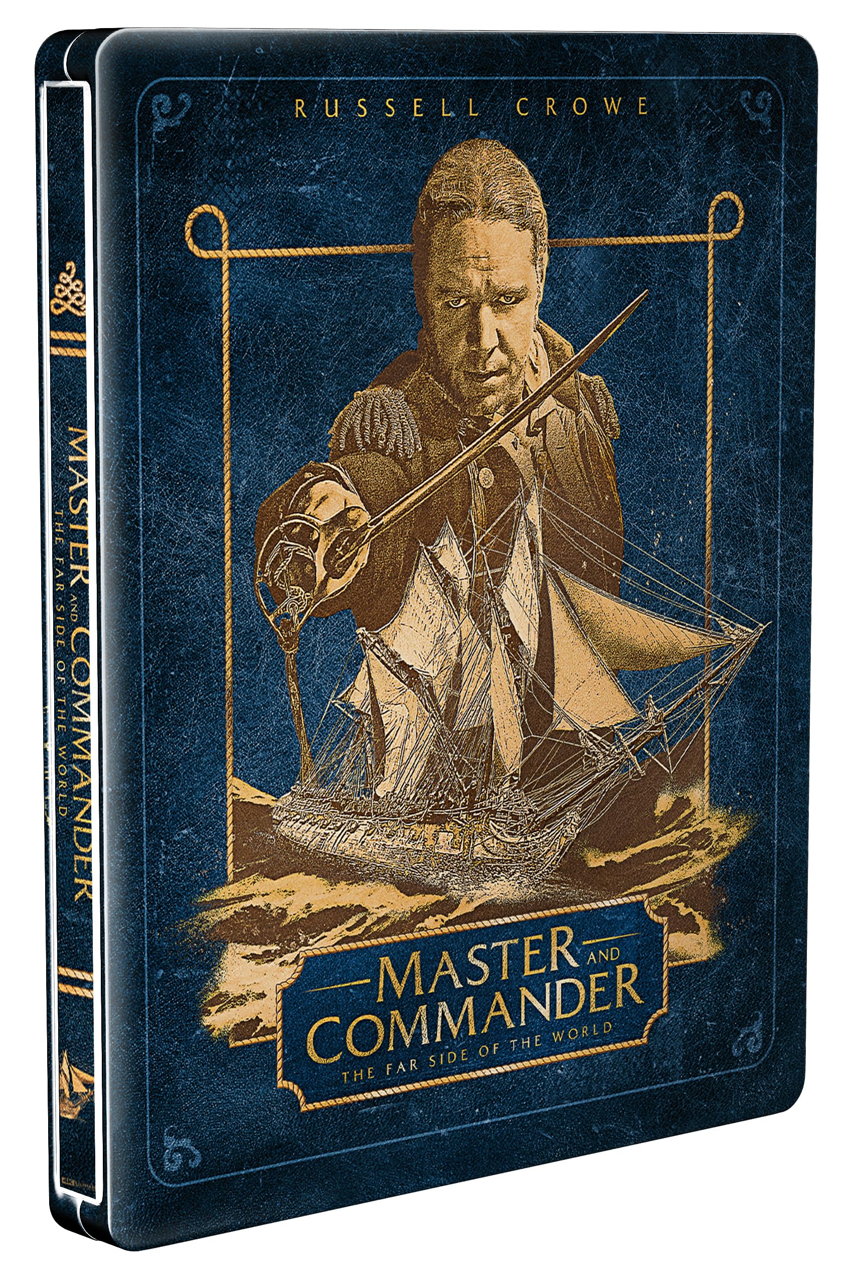 Master and Commander 4K Ultra HD/BD steelbook [Blu-ray] [Region Free] 4