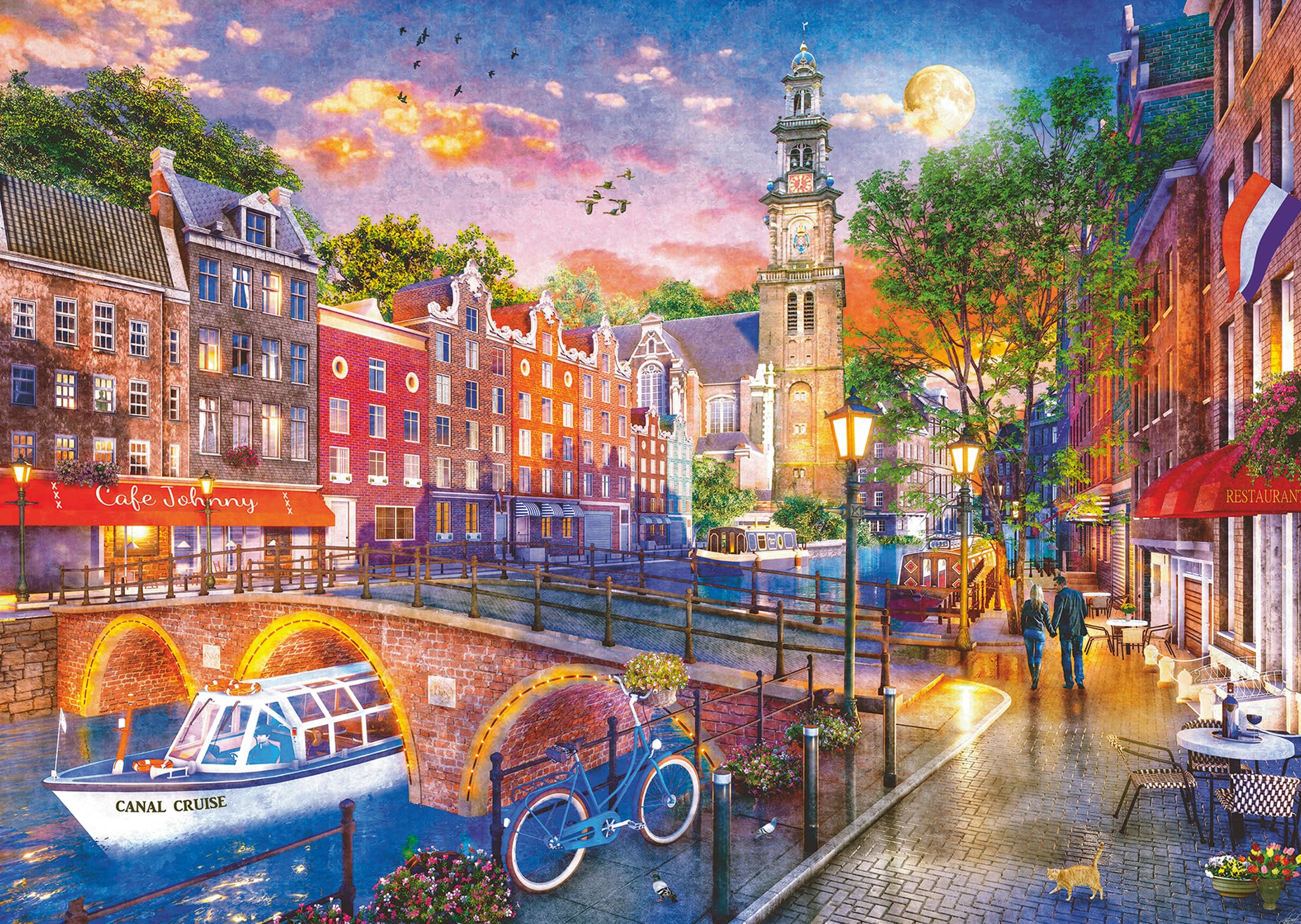 Ravensburger Historic Amsterdam Jigsaw Puzzle - 1000 Pieces | Adult Puzzle | FSC Certified 1