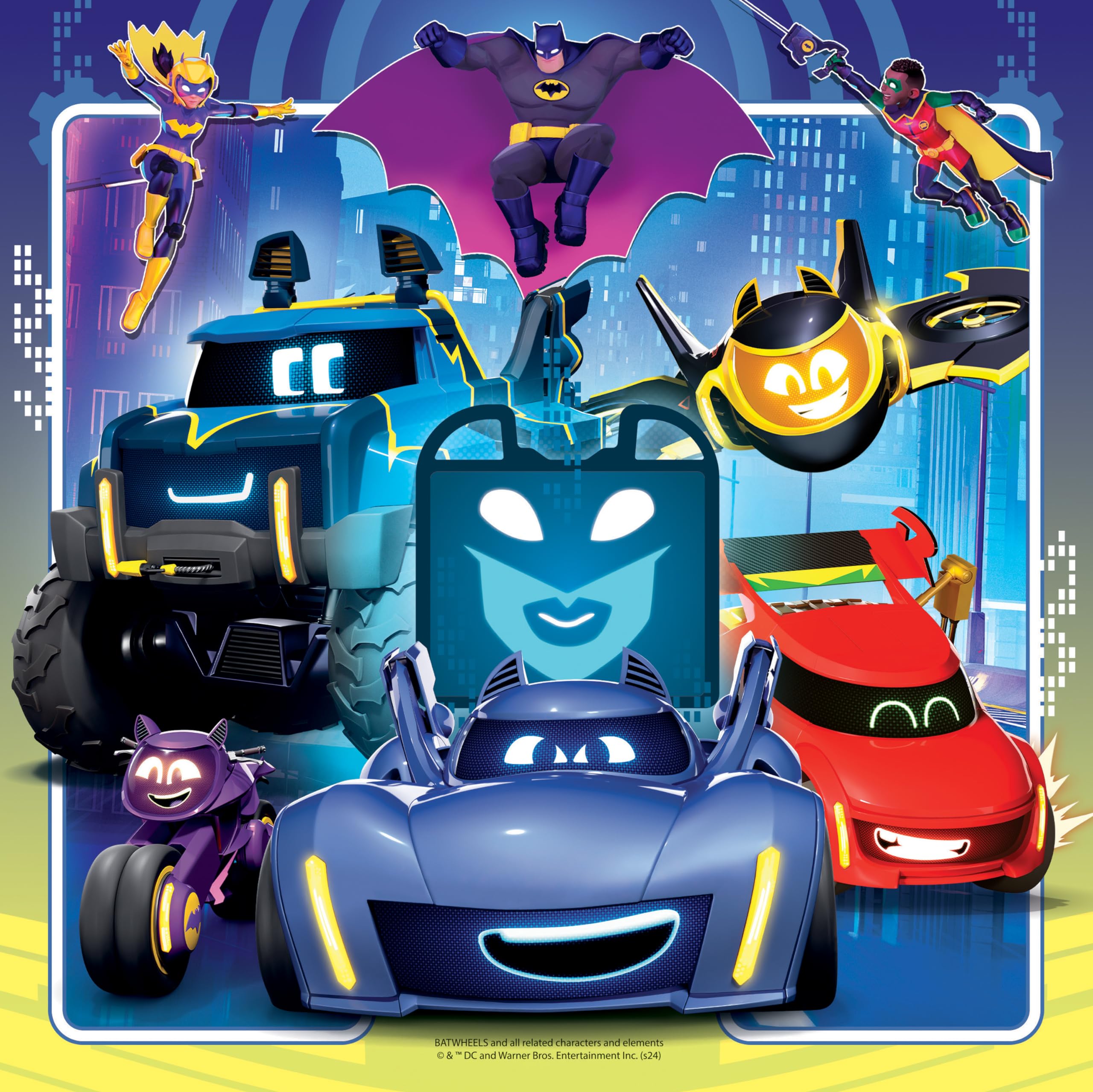 Ravensburger Batman Batwheels Jigsaw Puzzle - 3 x 49 Pieces | Ages 3+ | 17.8 x 17.8cm 4